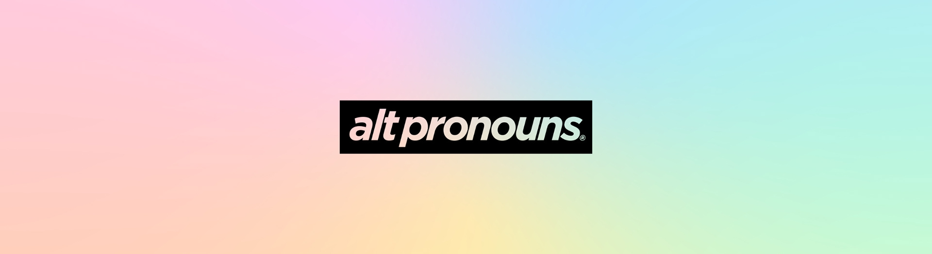 Alt Pronouns logo