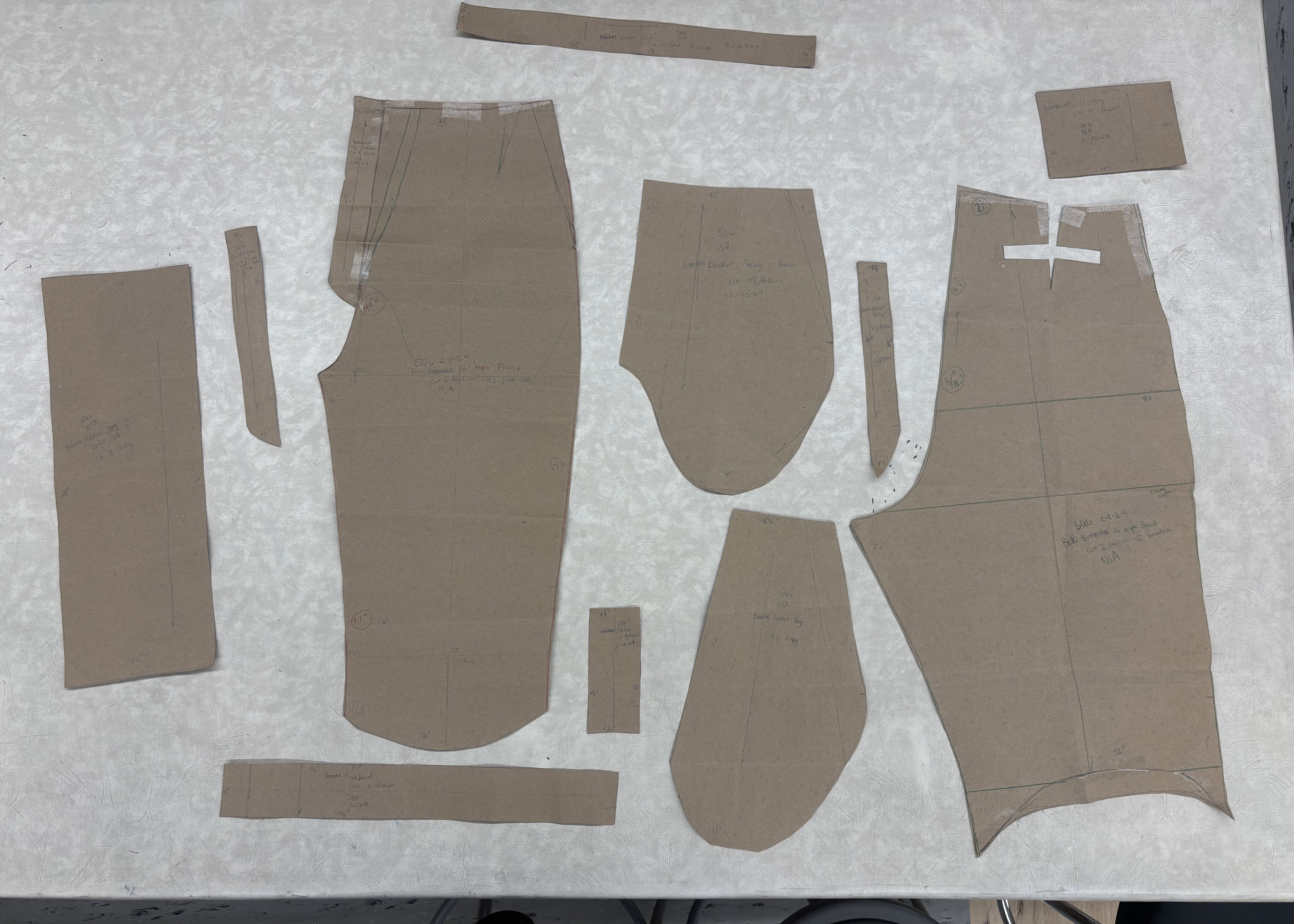 Breeches pattern