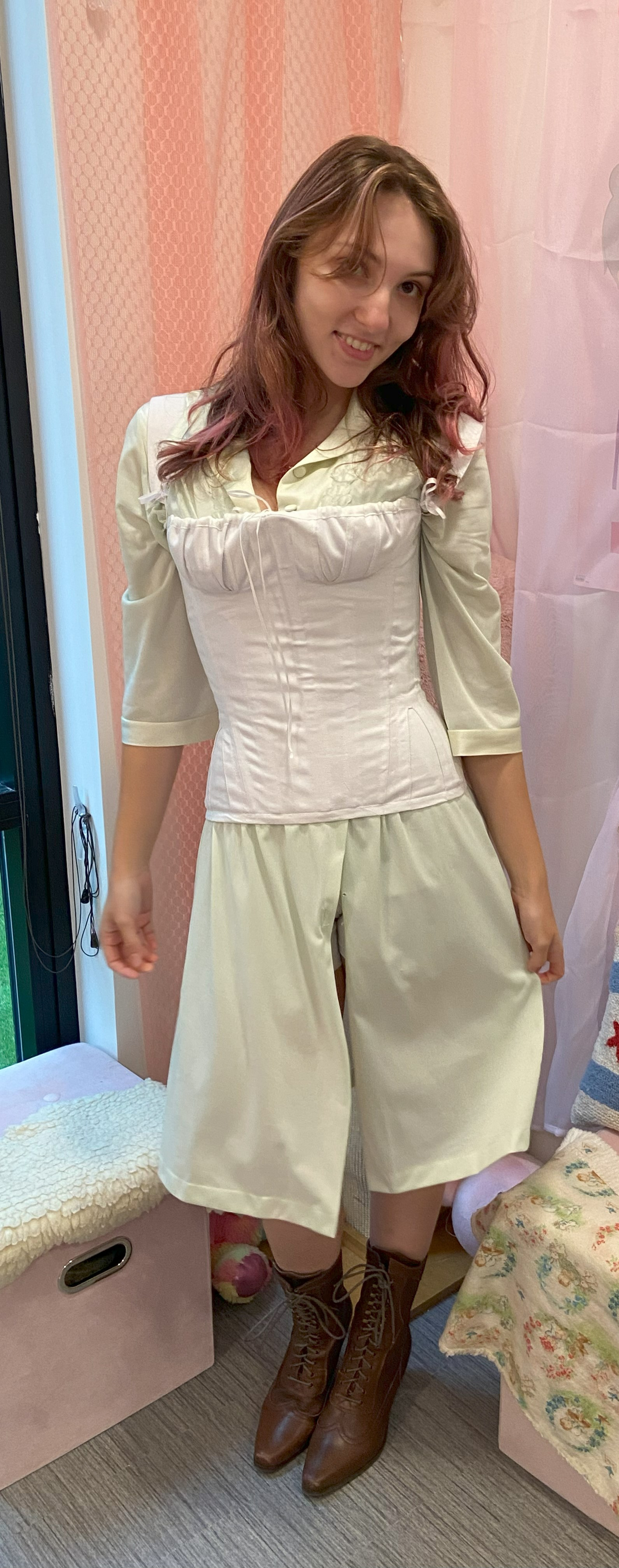 Modeled by Inga Domenick