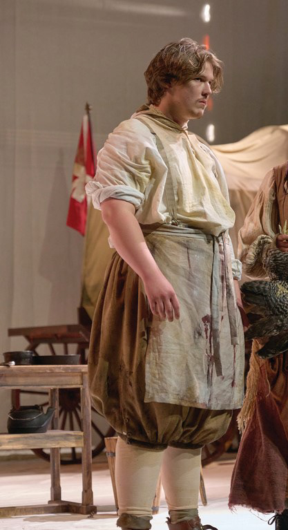 The Cook played by Ben Millspaugh, photo taken by Wayne Reich