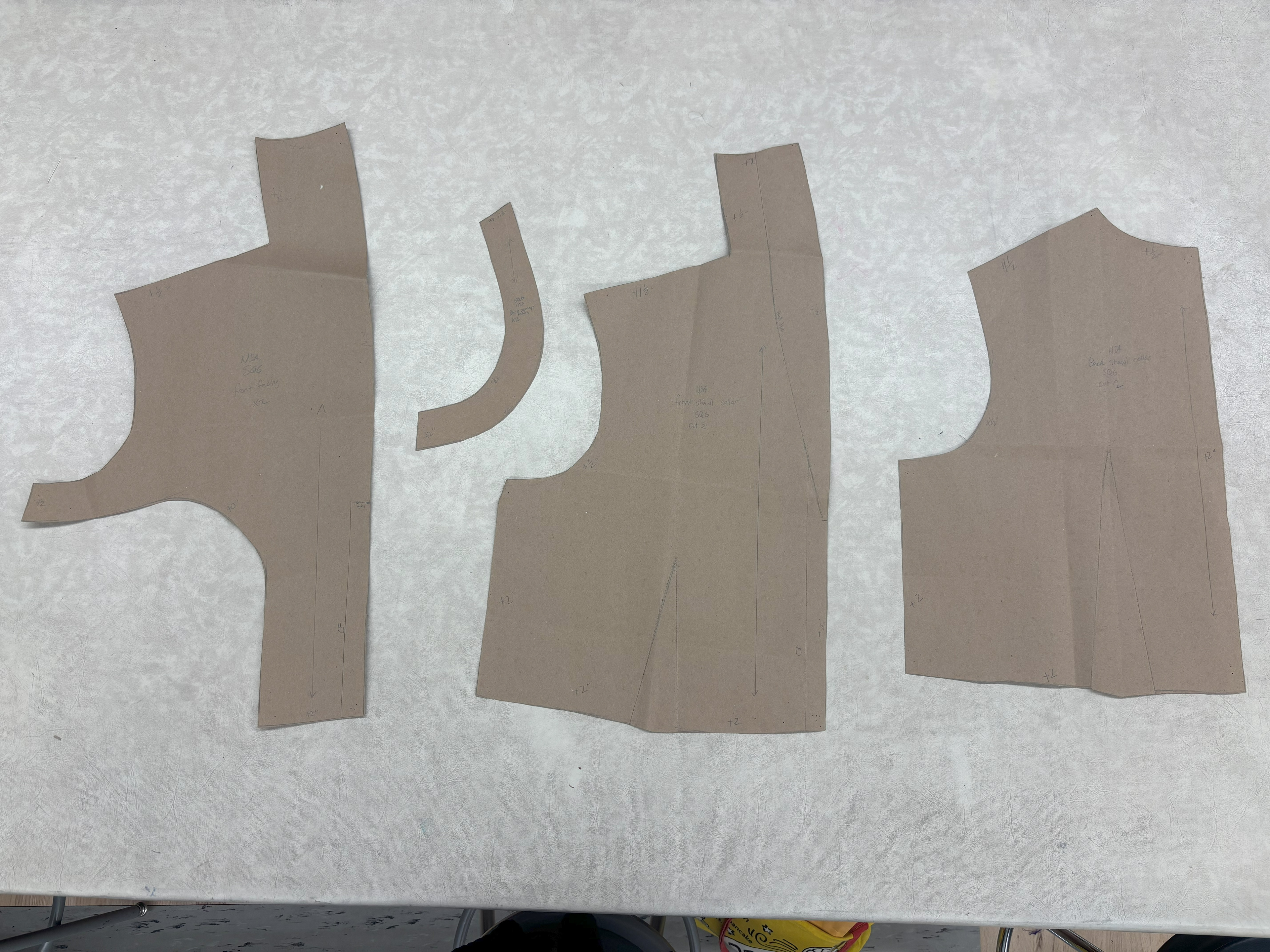 Shawl Collar Pattern
