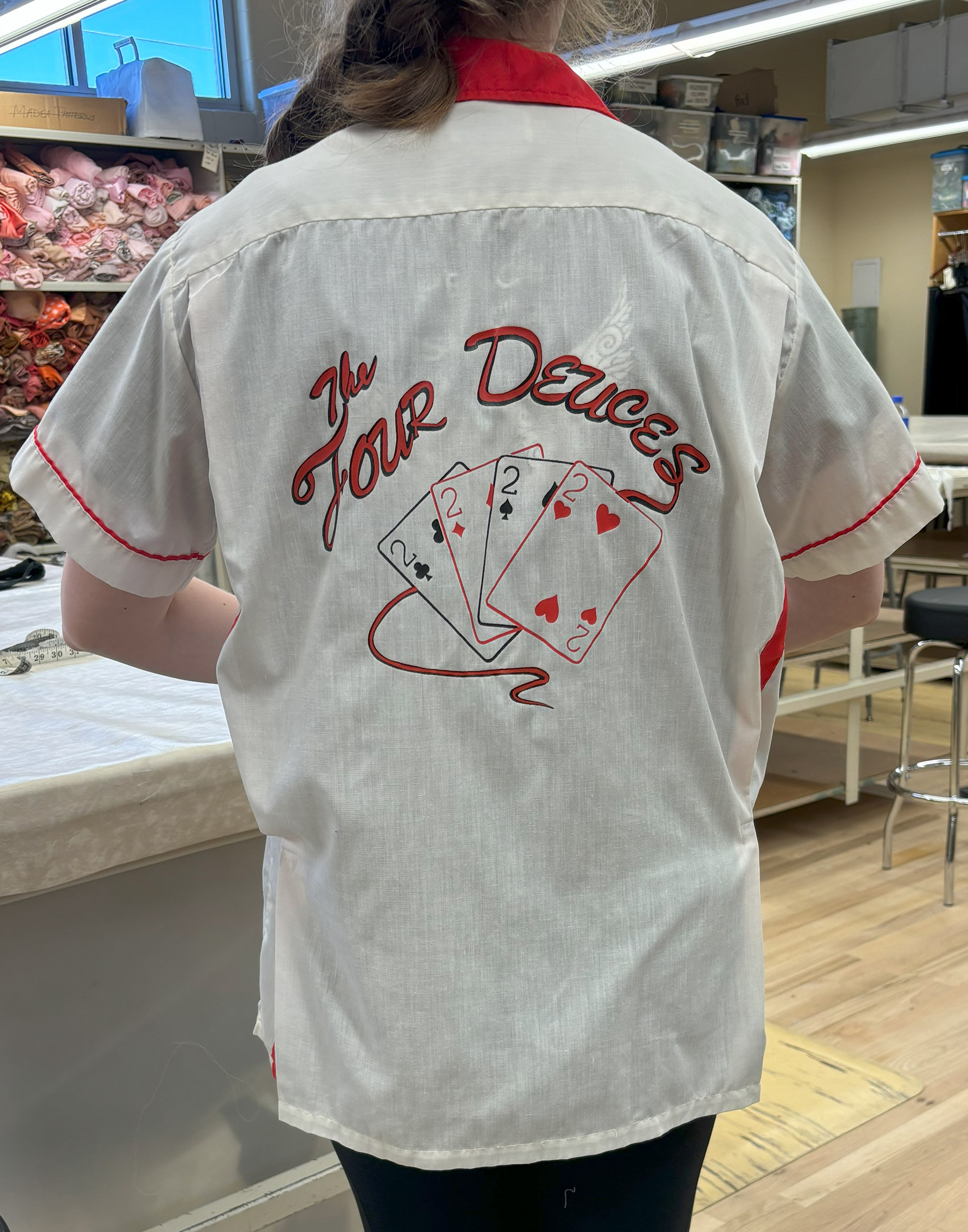 Shirt tasked with recreating