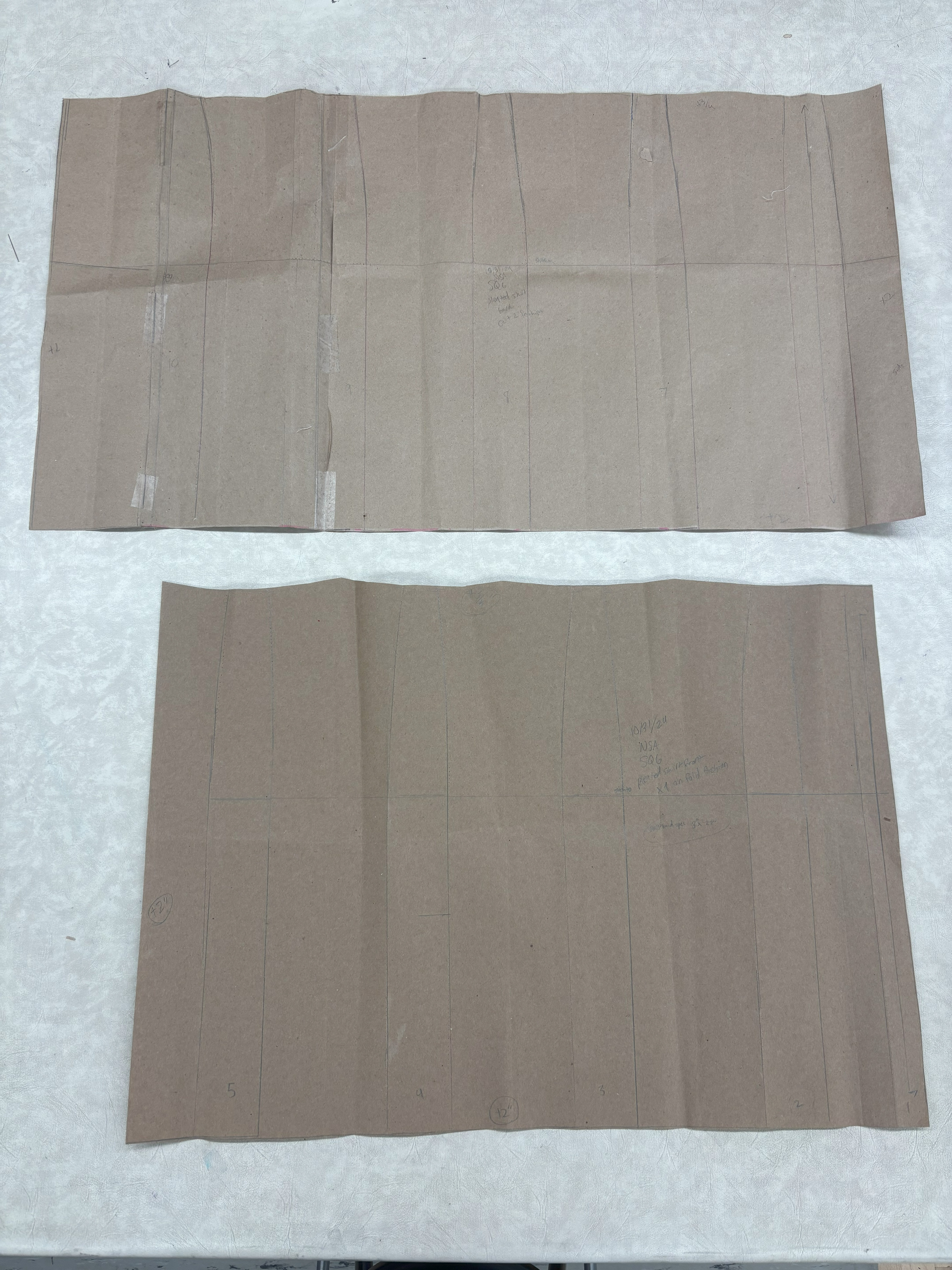 Pleated Skirt Pattern