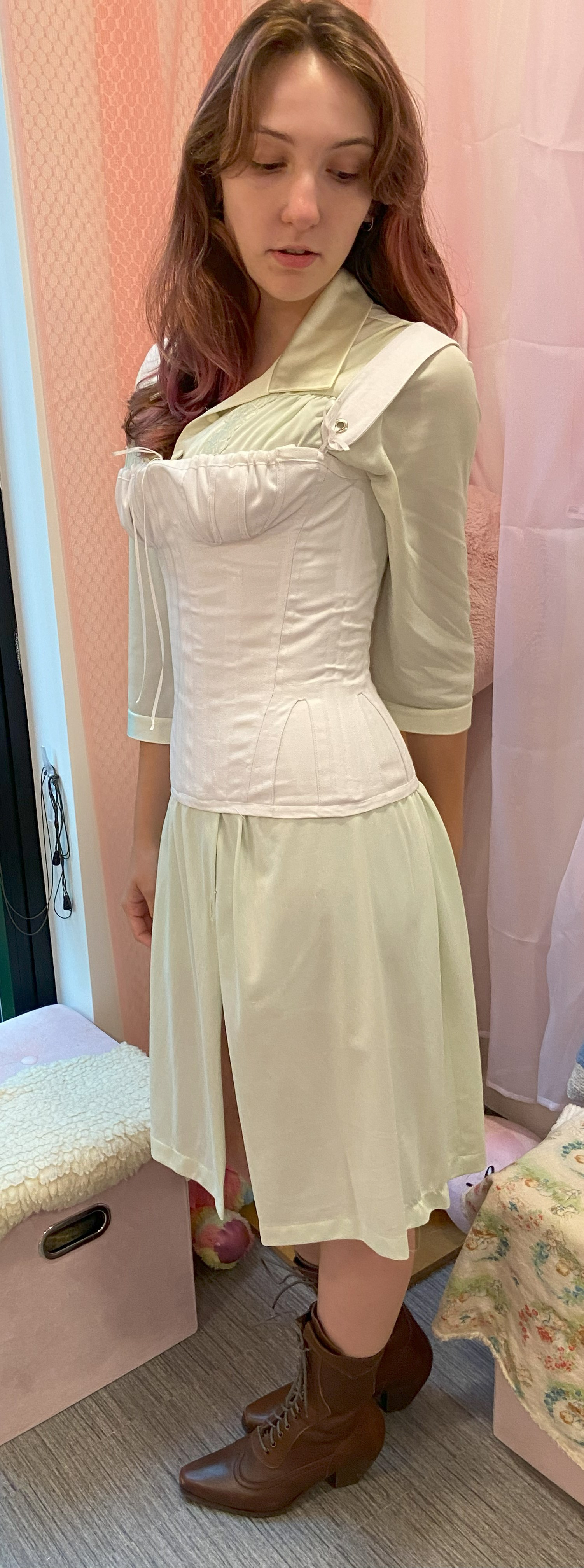 Modeled by Inga Domenick