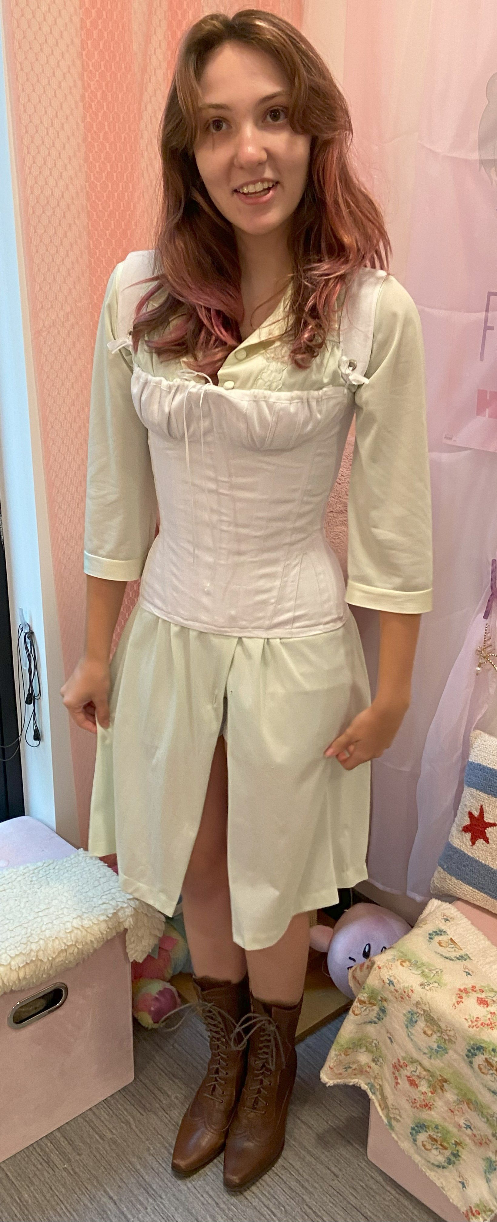 Modeled by Inga Domenick