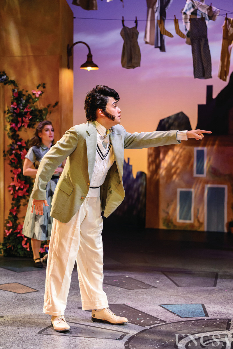 Andrew Aguecheek played by Daniel Rosales, photo taken by Luke Jamroz