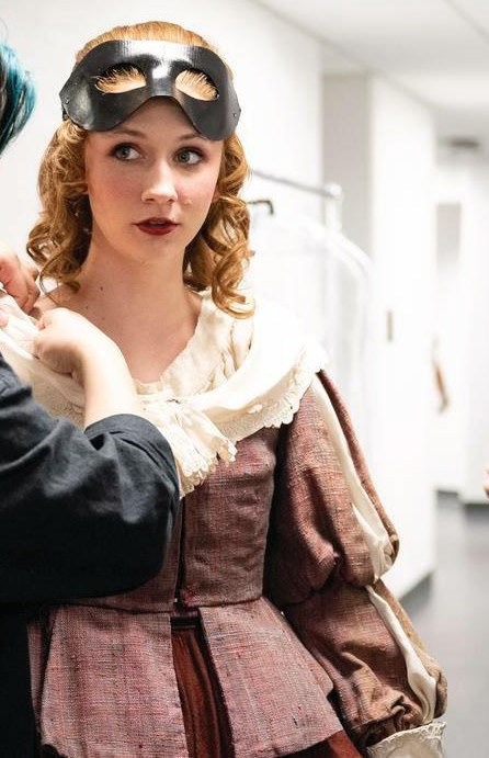 Lucetta played by Elise McFarland, photo taken by Allison Lee Isley