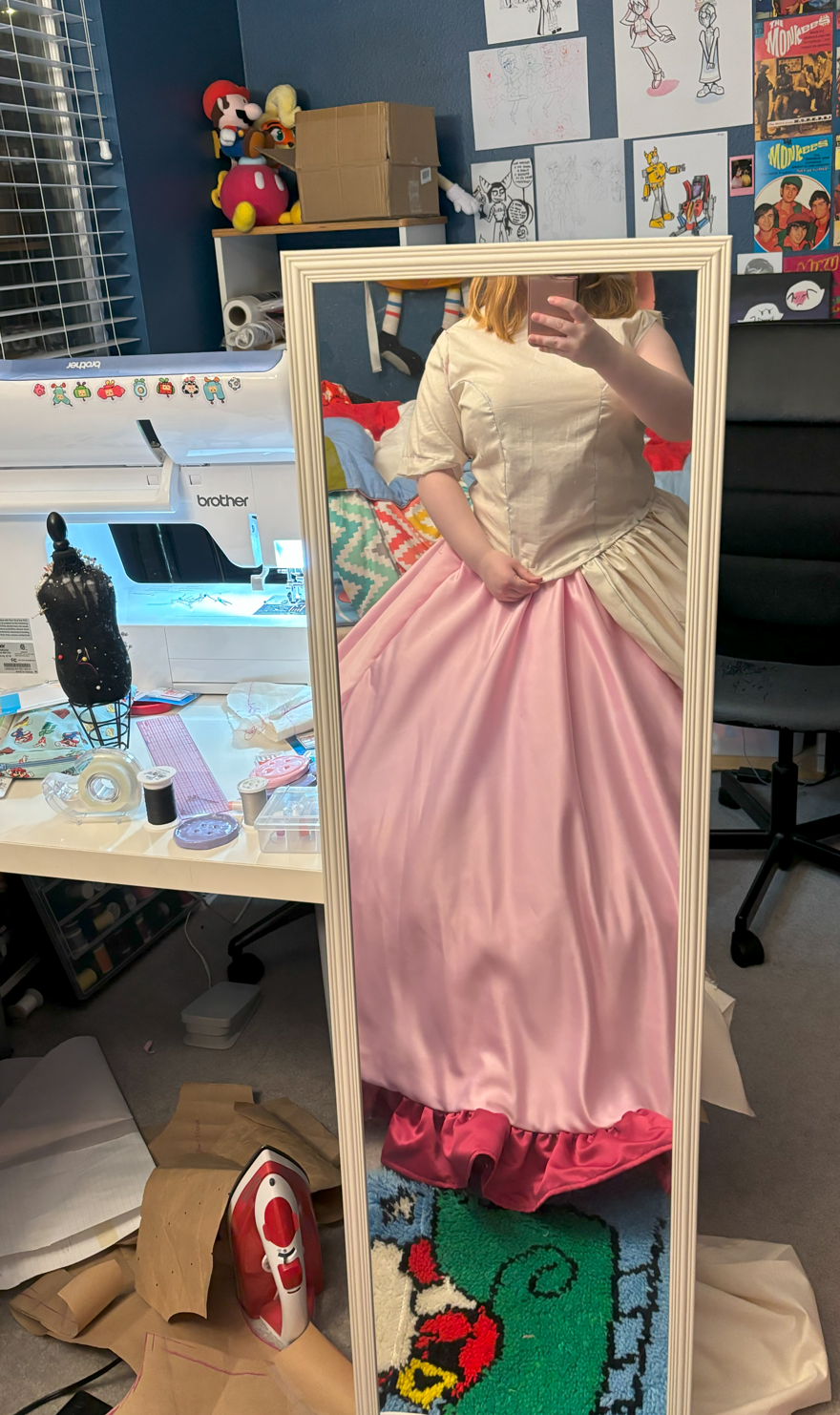 bodice mock up fitting
