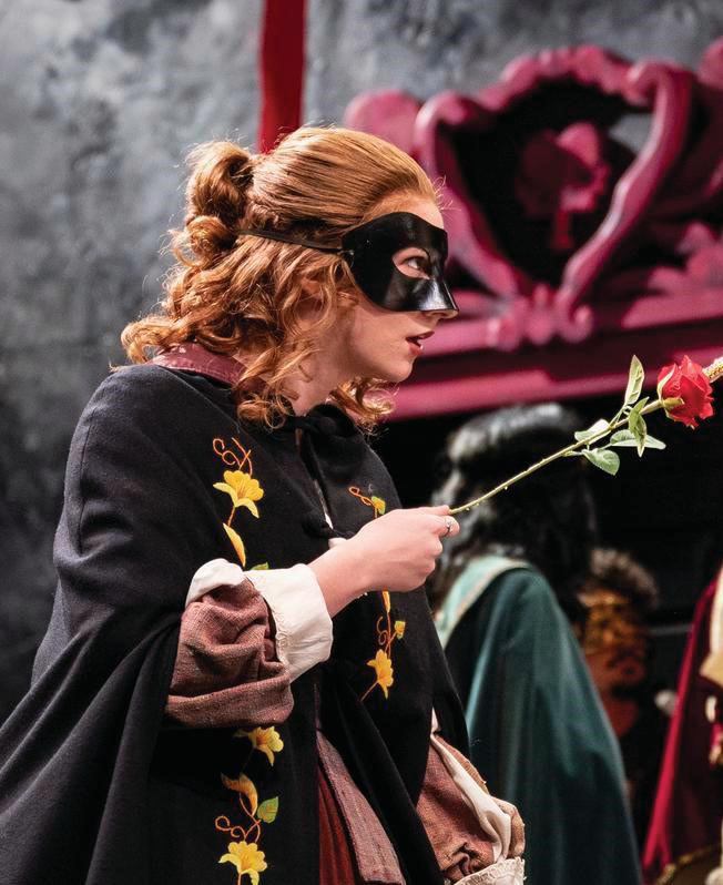 Lucetta played by Elise McFarland, photo taken by Allison Lee Isley