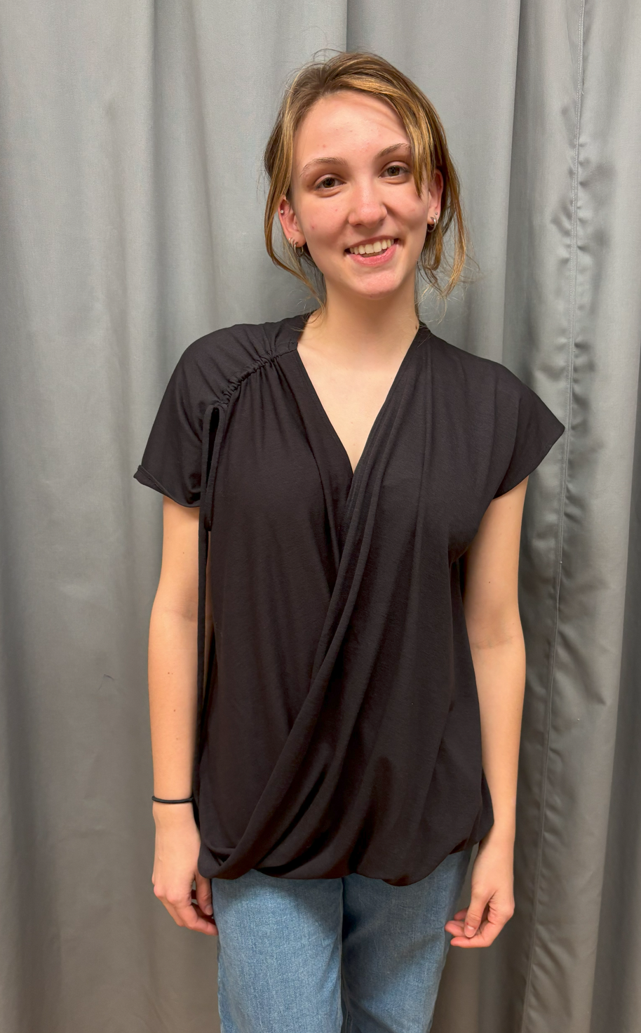 Modeled by Inga Domenick