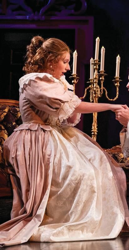 Lucetta played by Elise McFarland, photo taken by Allison Lee Isley