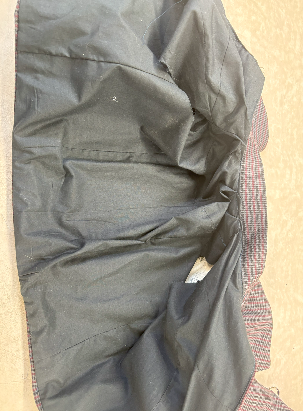 Inside before alterations