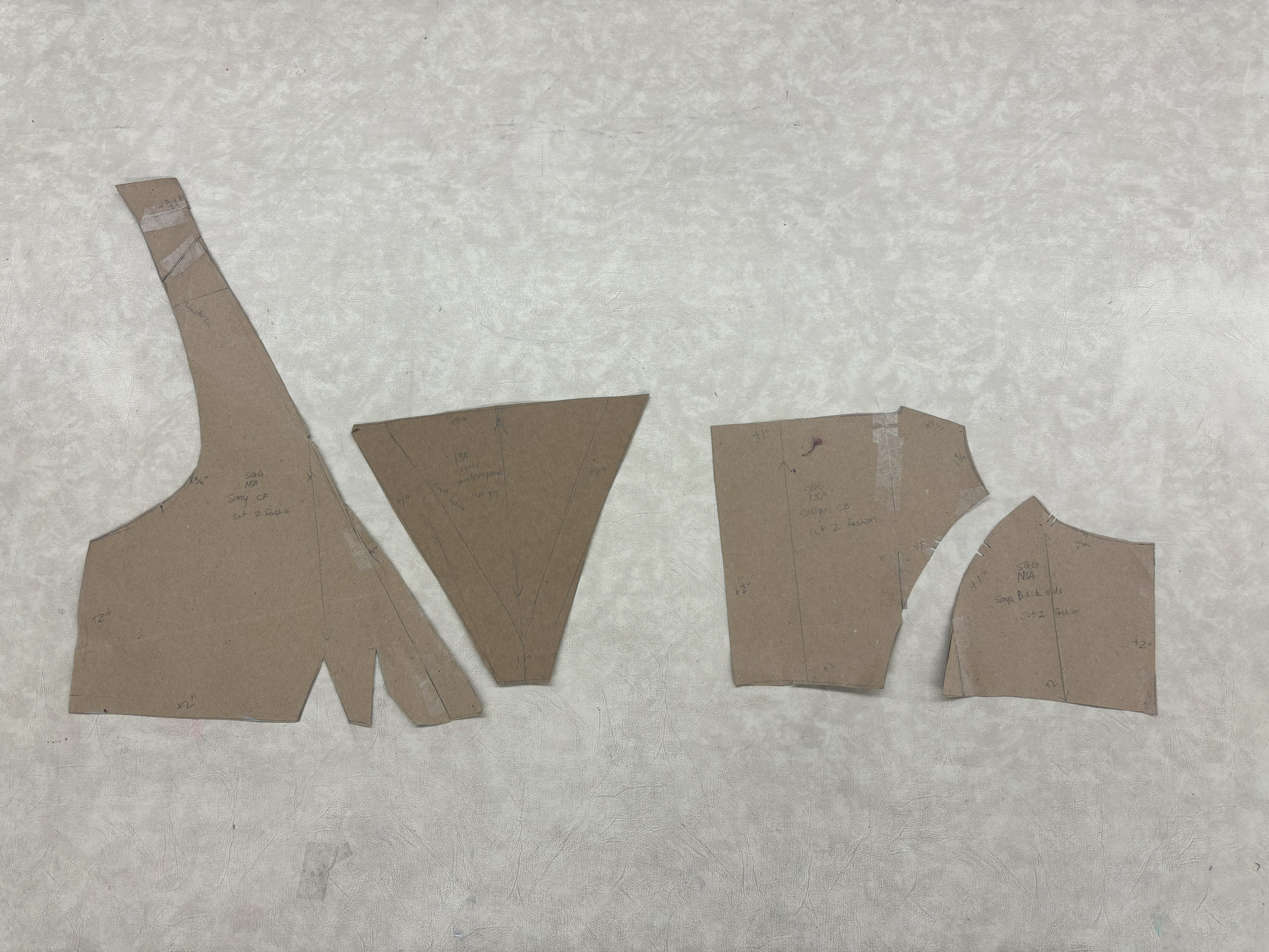 Bodice pattern