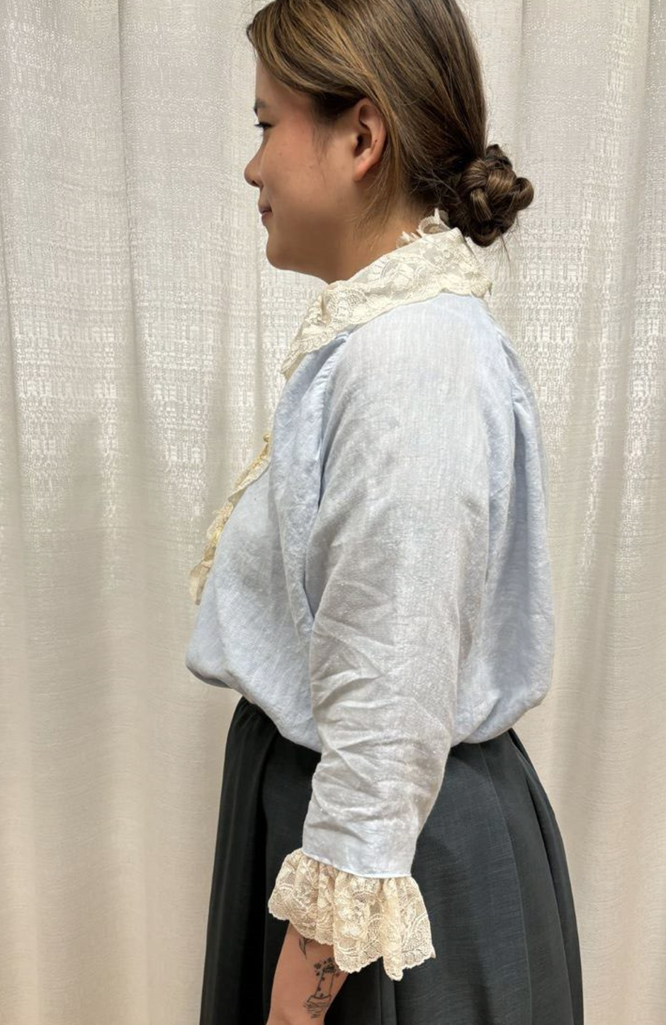Modeled by Nikki Harada