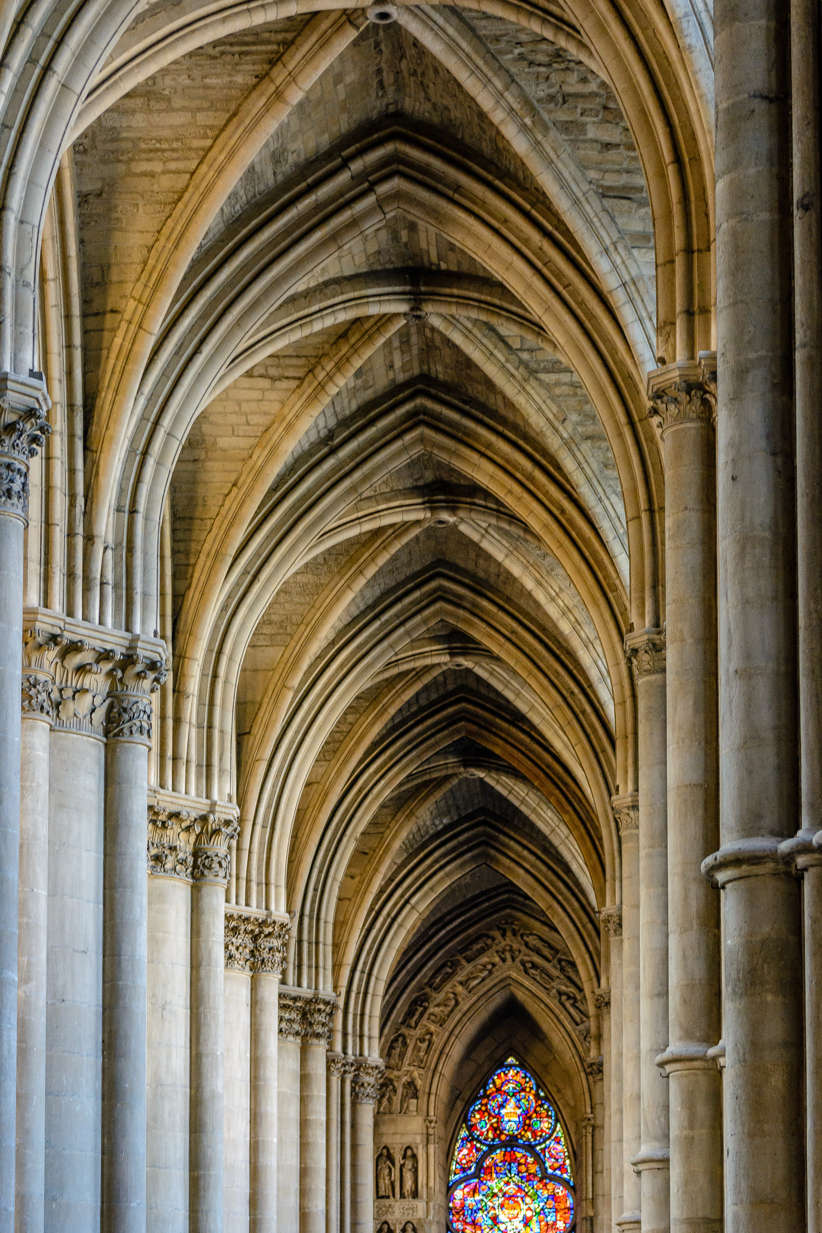 Architecture in Reims, France