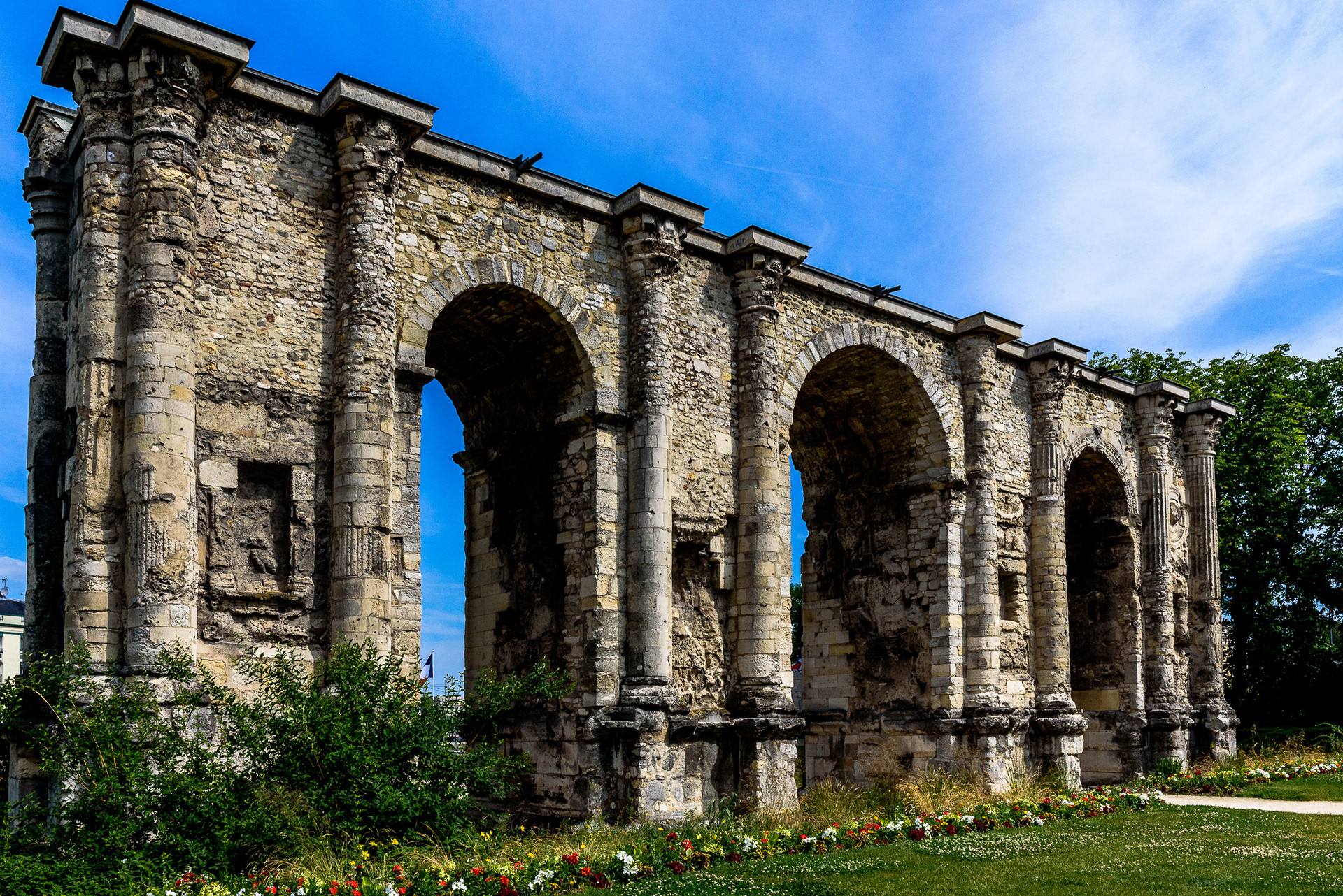 Architecture in Reims, France