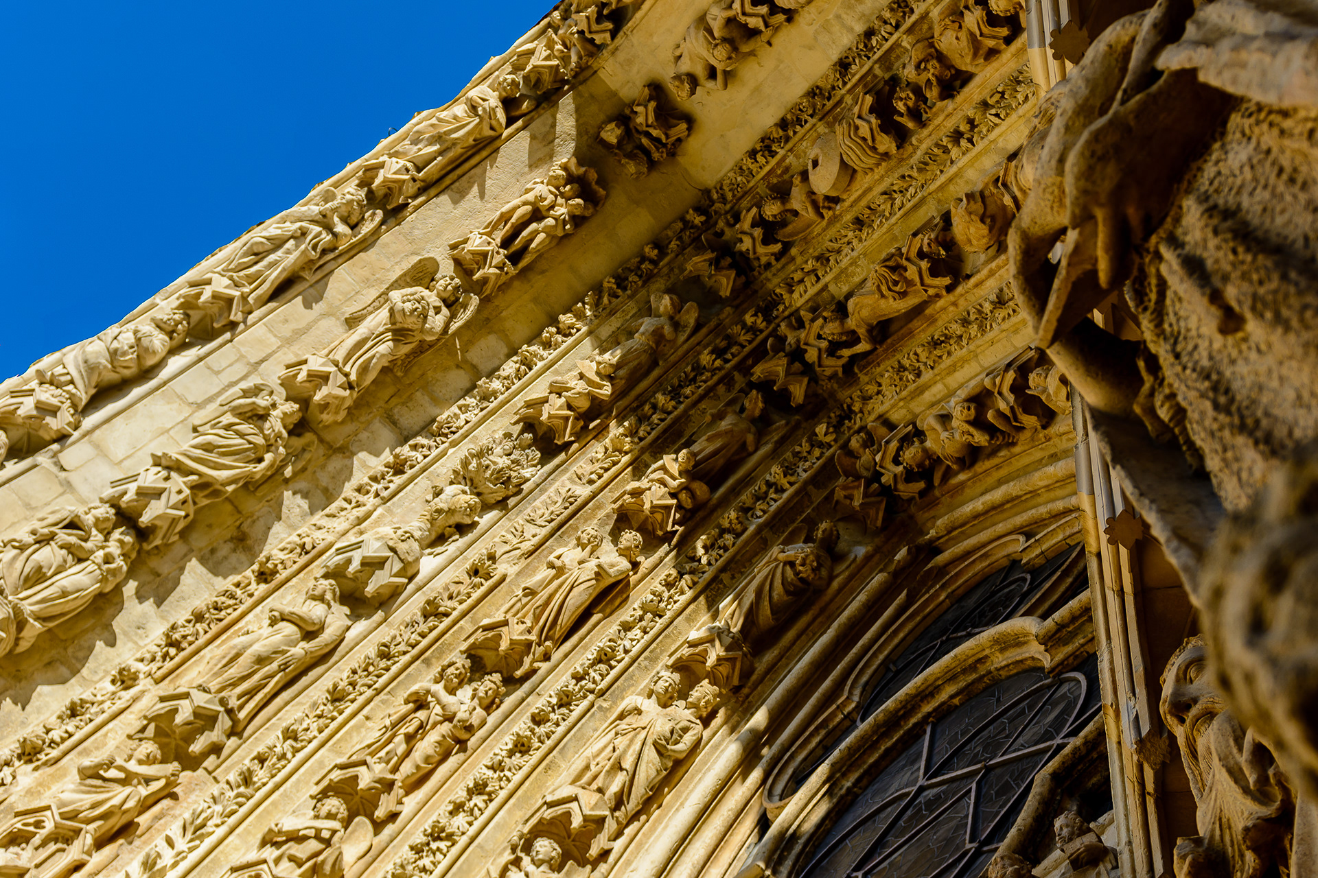 Architecture in Reims, France