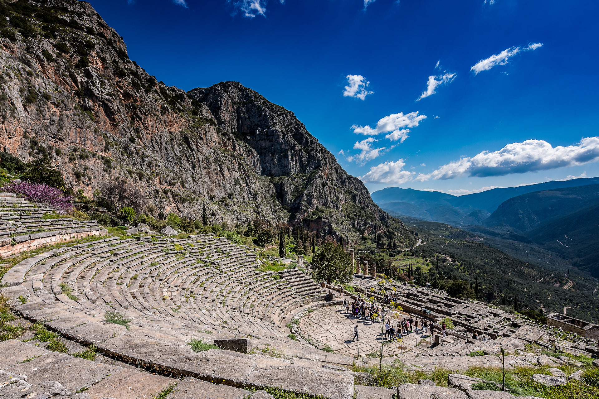 Architecture in Delphi, Greece