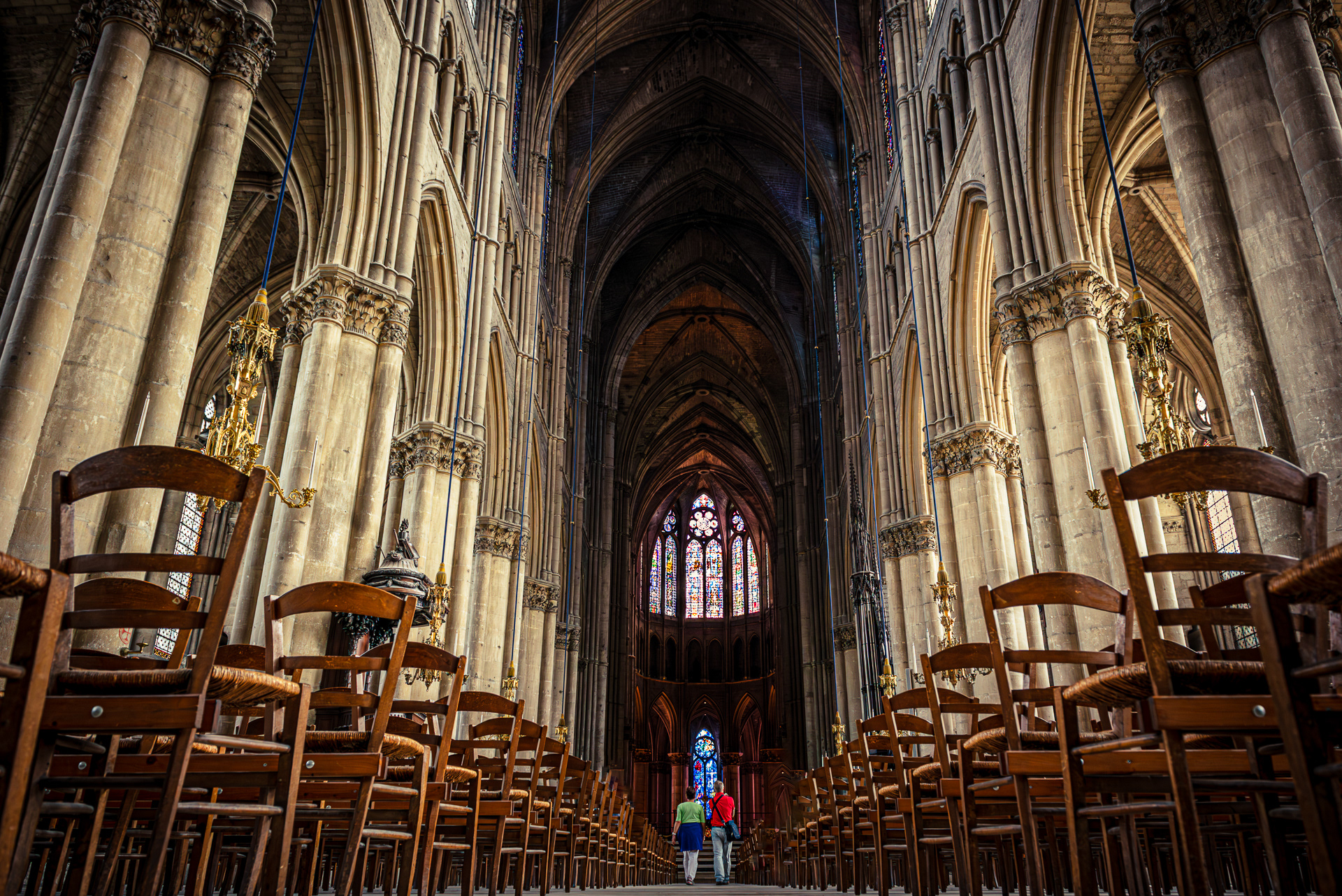 Cathedral in Reims, France