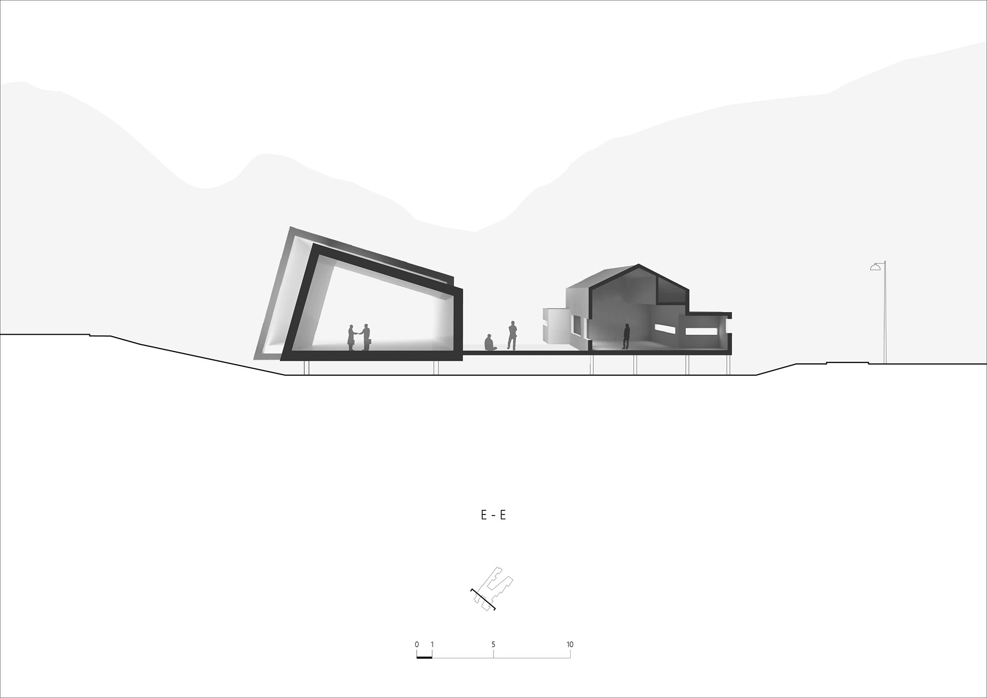 SECTION SOUTH-WINGS