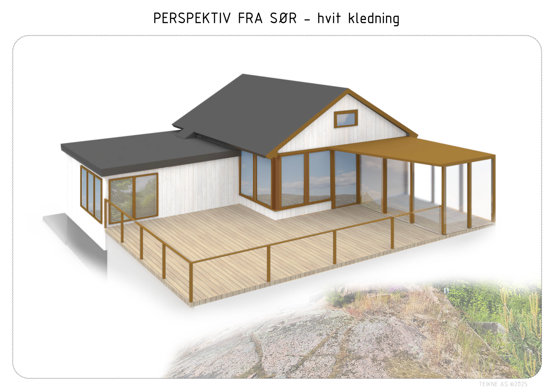 Forslag 2 - Fasade Sør