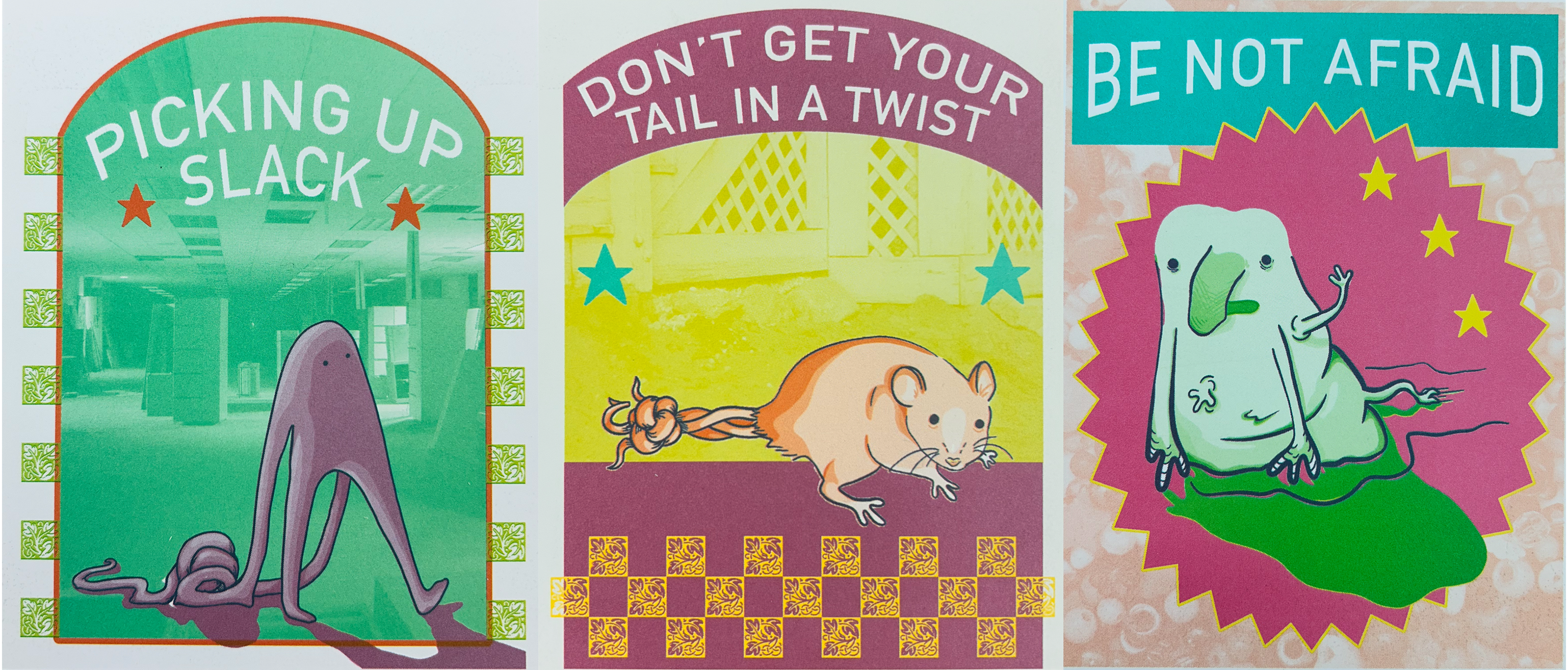 Postcards to Home (Pt. 2), Offset prints, (each) 4” x 6”, 2024