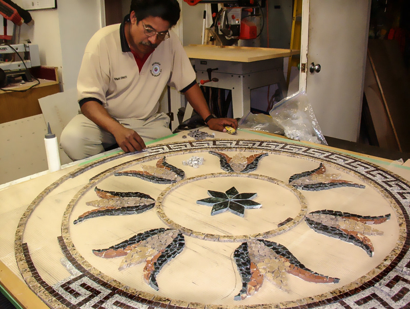 Creative mosaic art
