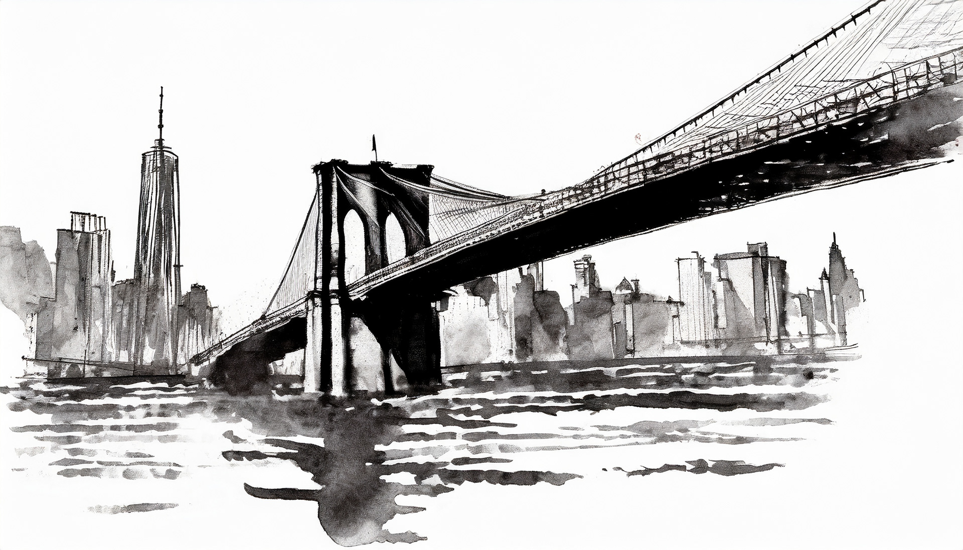 Brooklyn Bridge Ink 2