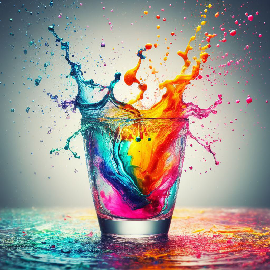 Glass of Colors 1