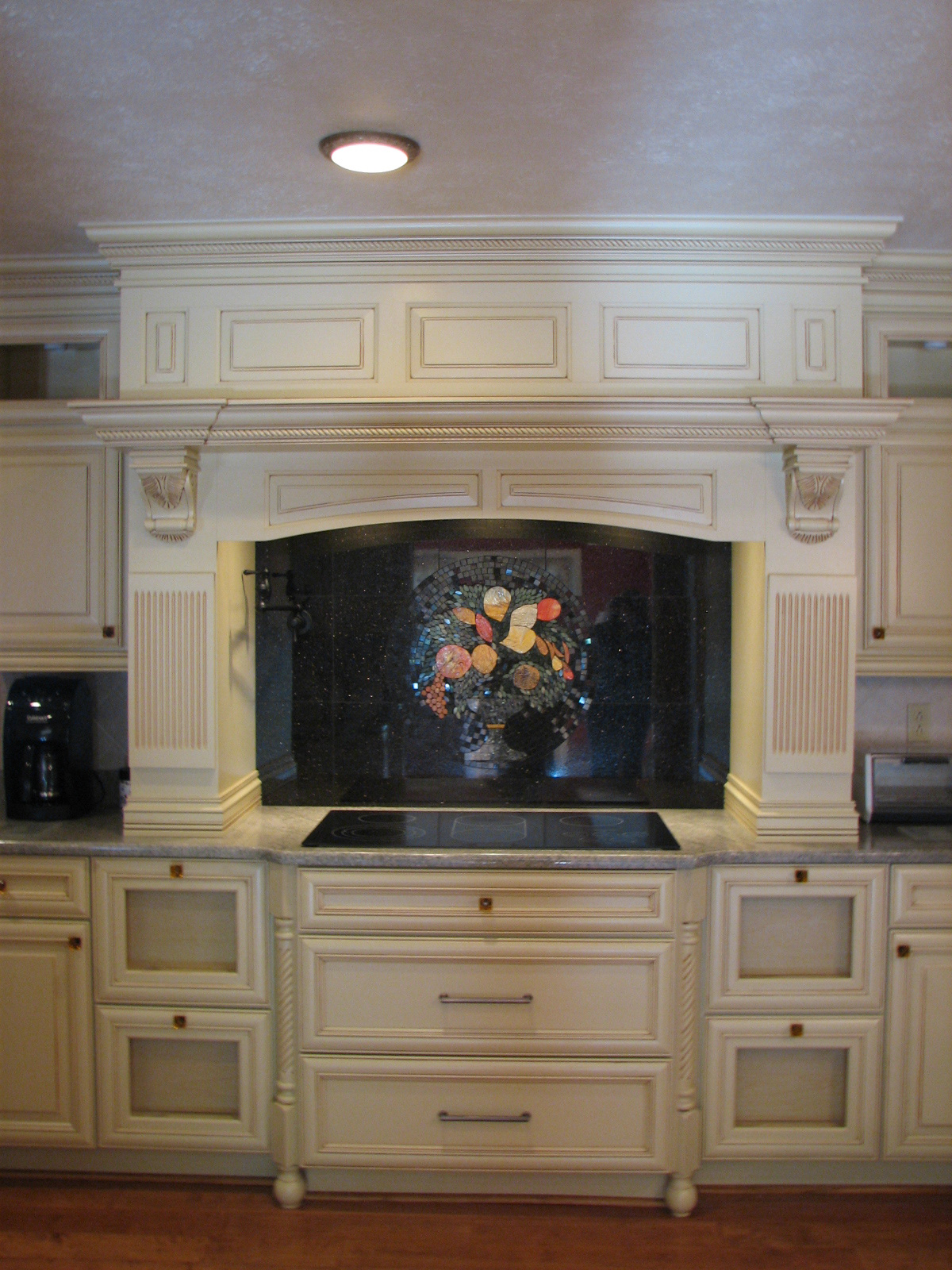 Colorful flowers mosaic 2