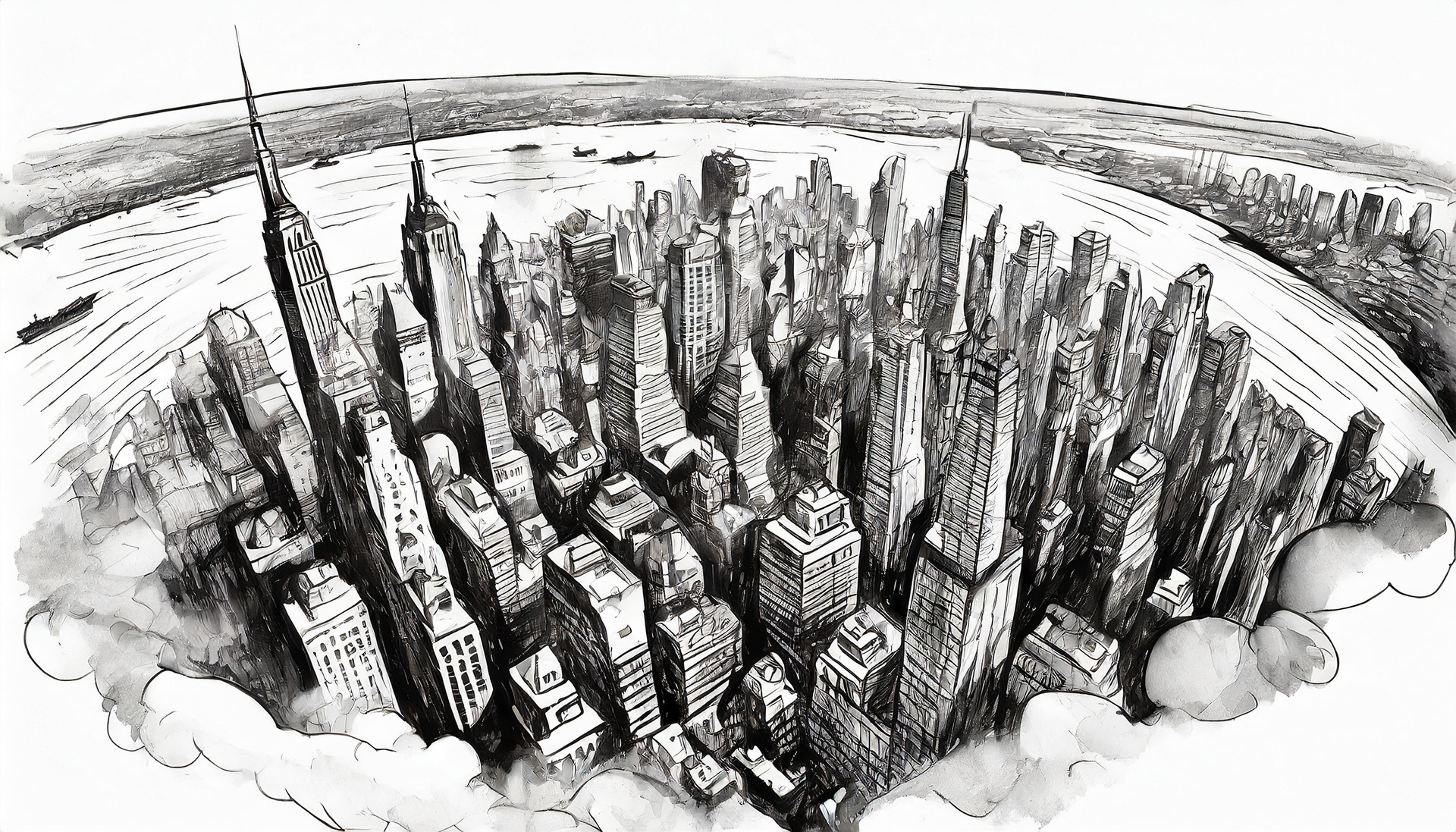 Manhattan New York Ink 6