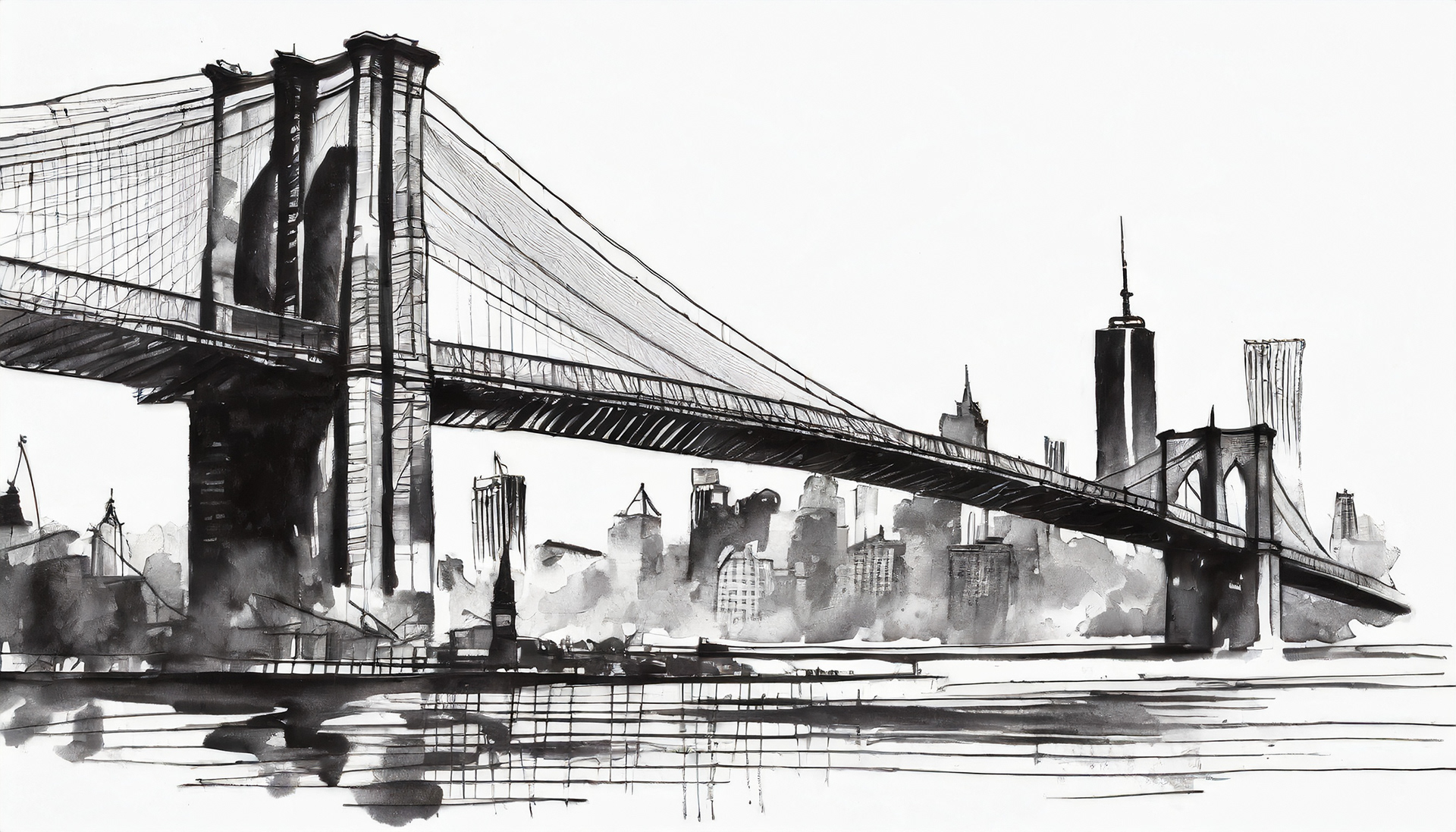 Brooklyn Bridge Ink 3