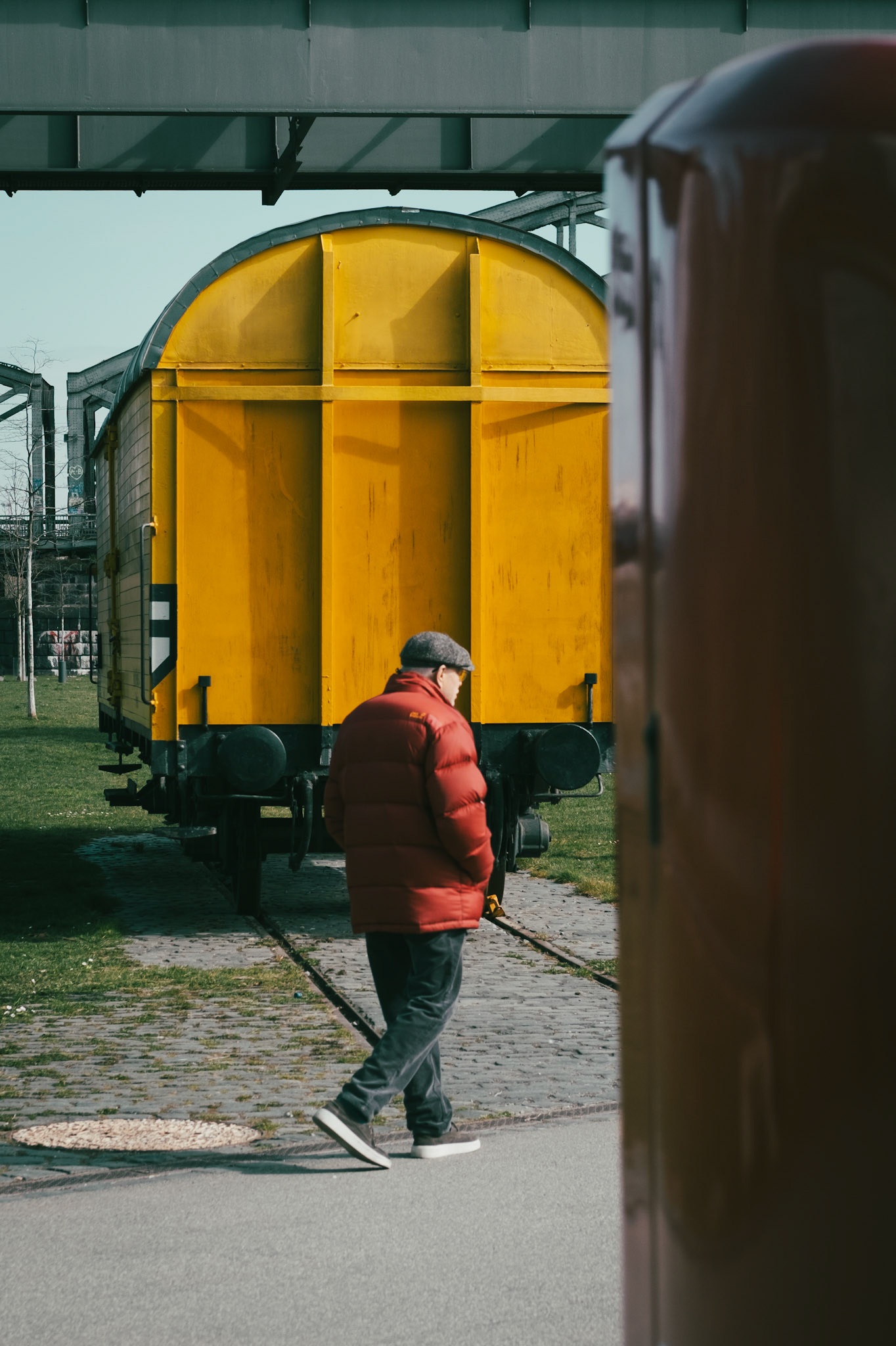 Alter Mann in Farbe << "Frankfurt"