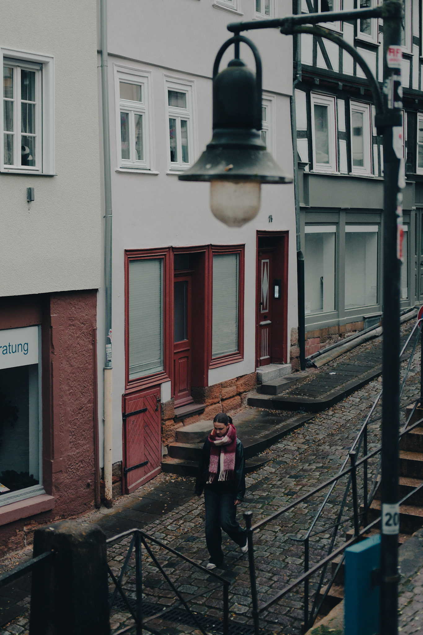 bergab << "Marburg"