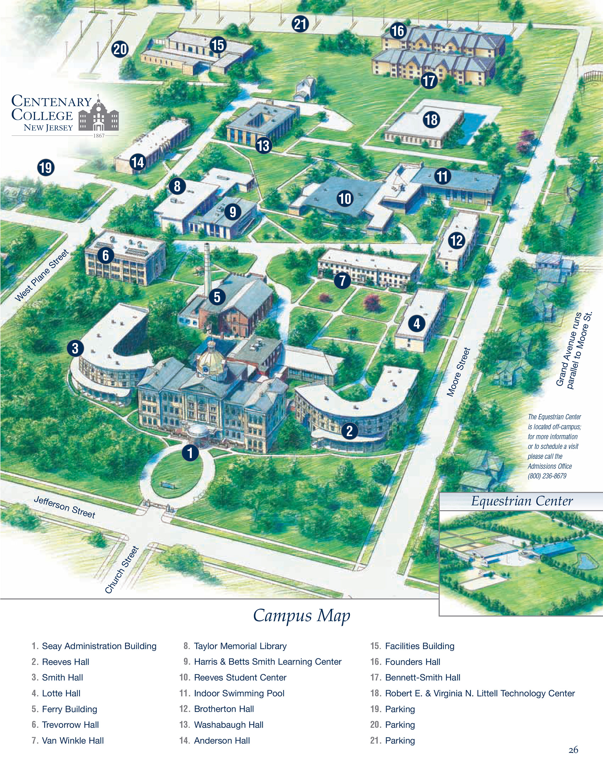 campus map