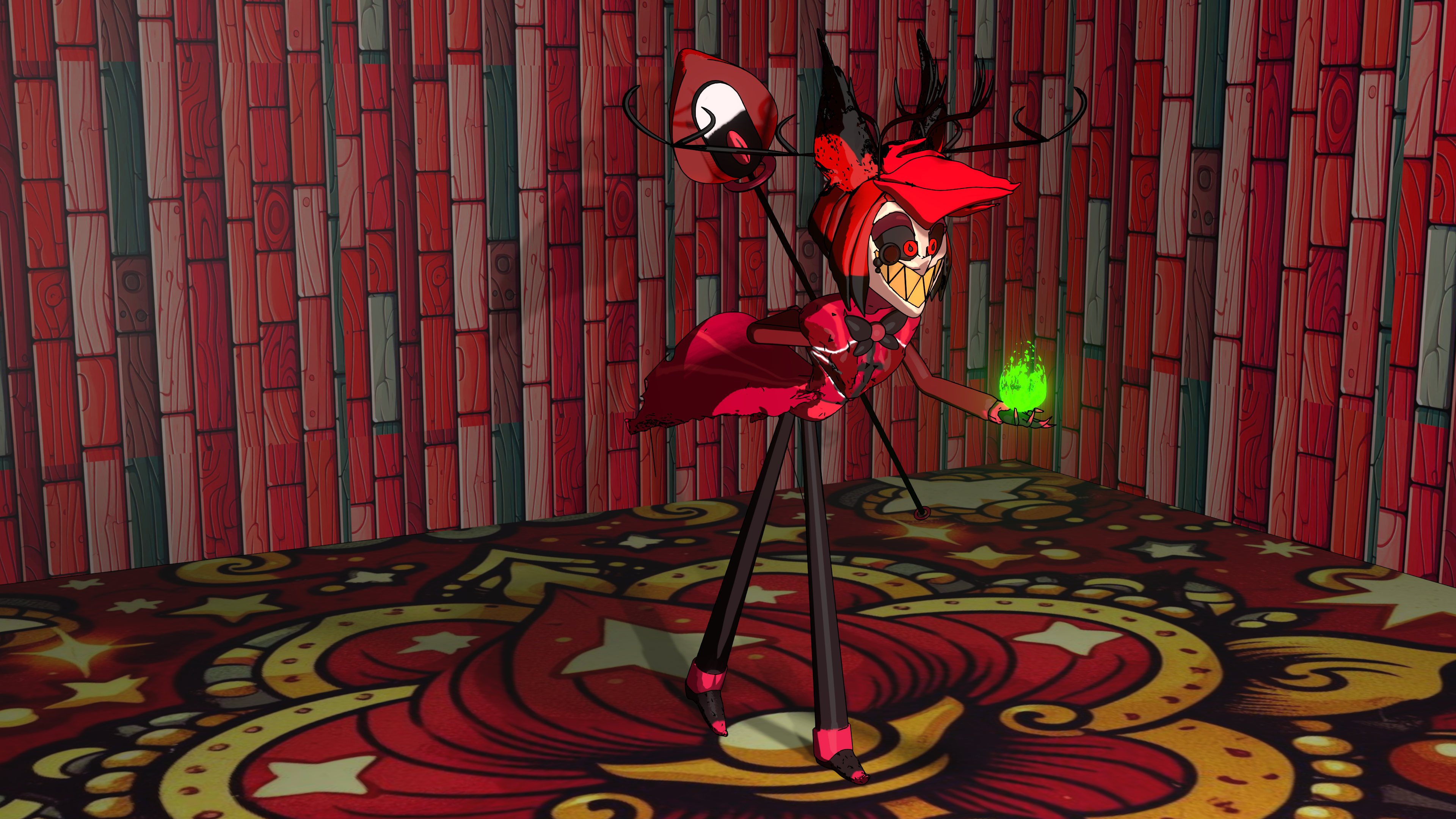 Alastor Partial Demon - V1 - 3/4 POV