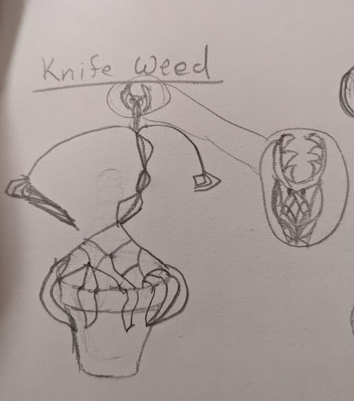 Knife Weed Concept Art