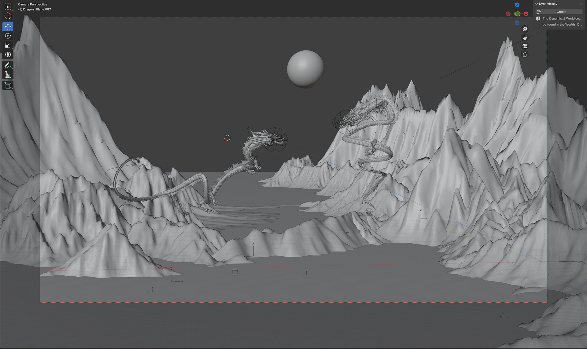 Version 2 Render - Flat Shading