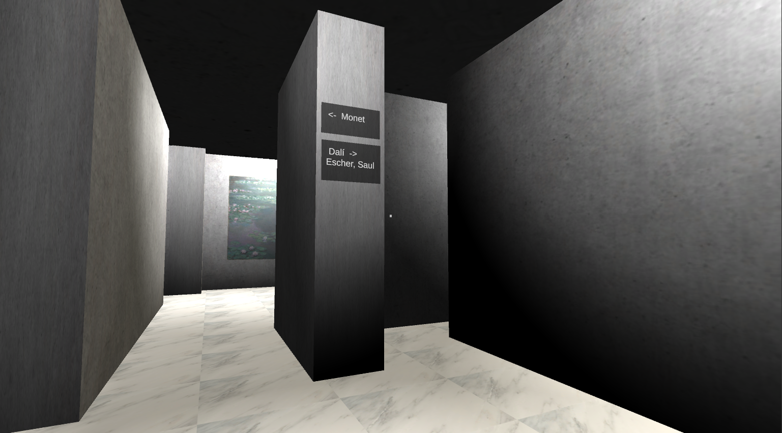 Completed Museum Interior