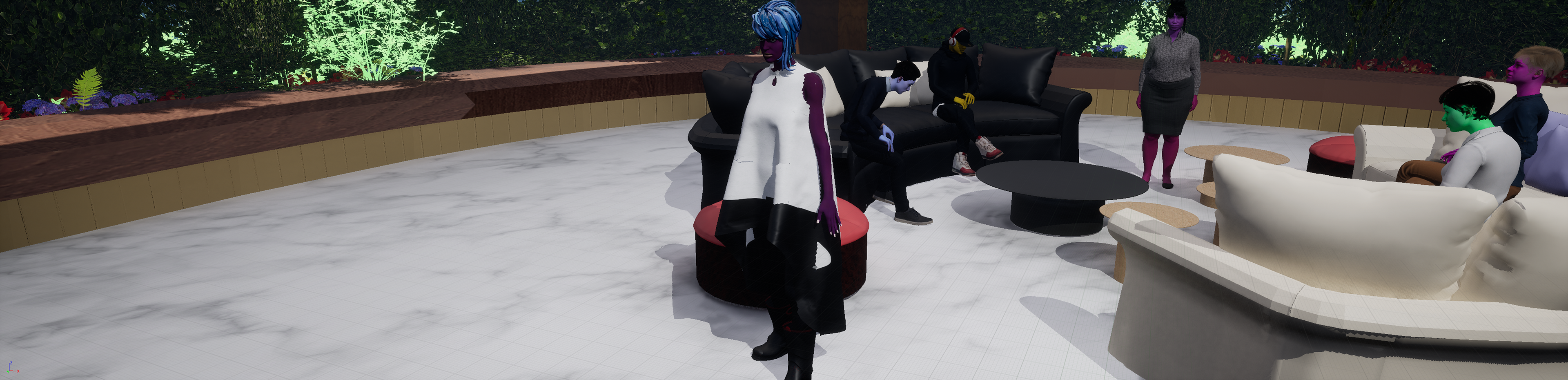 Character in scene