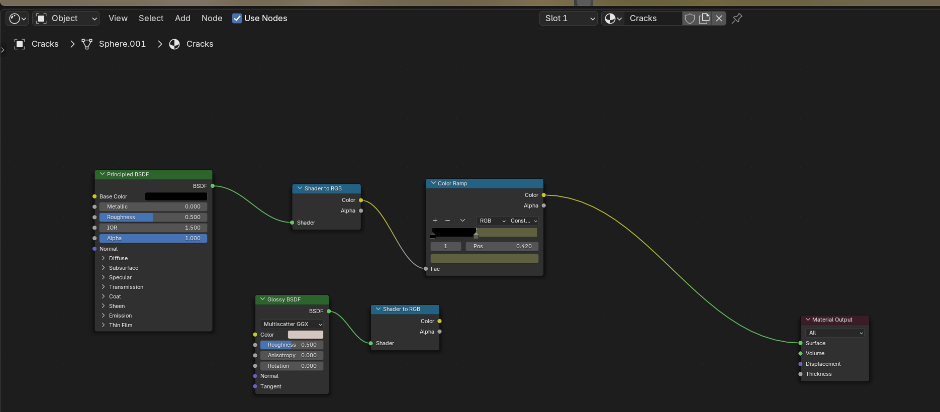 Initial Toon Shader - Lines