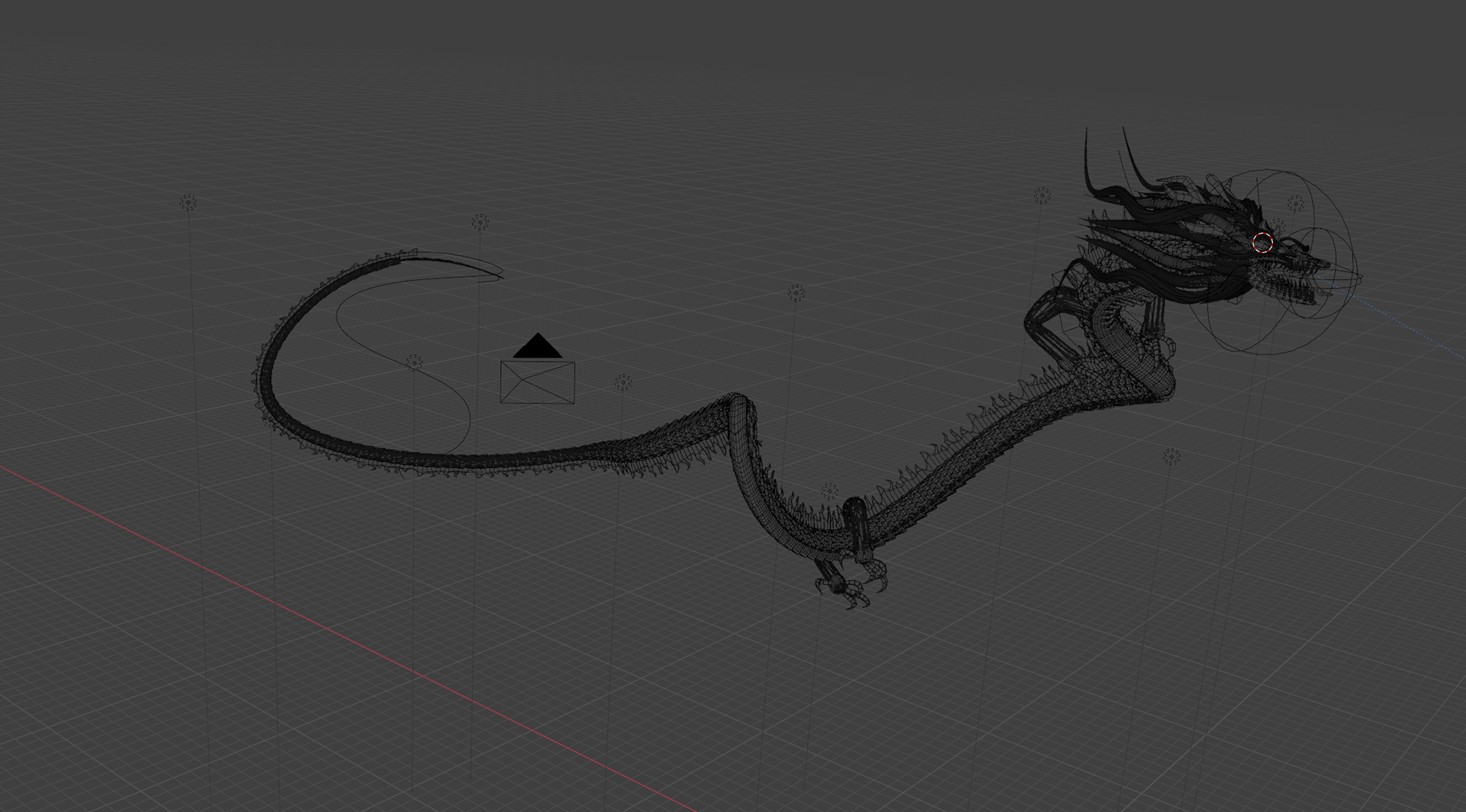 Dragon 2 - Wireframe