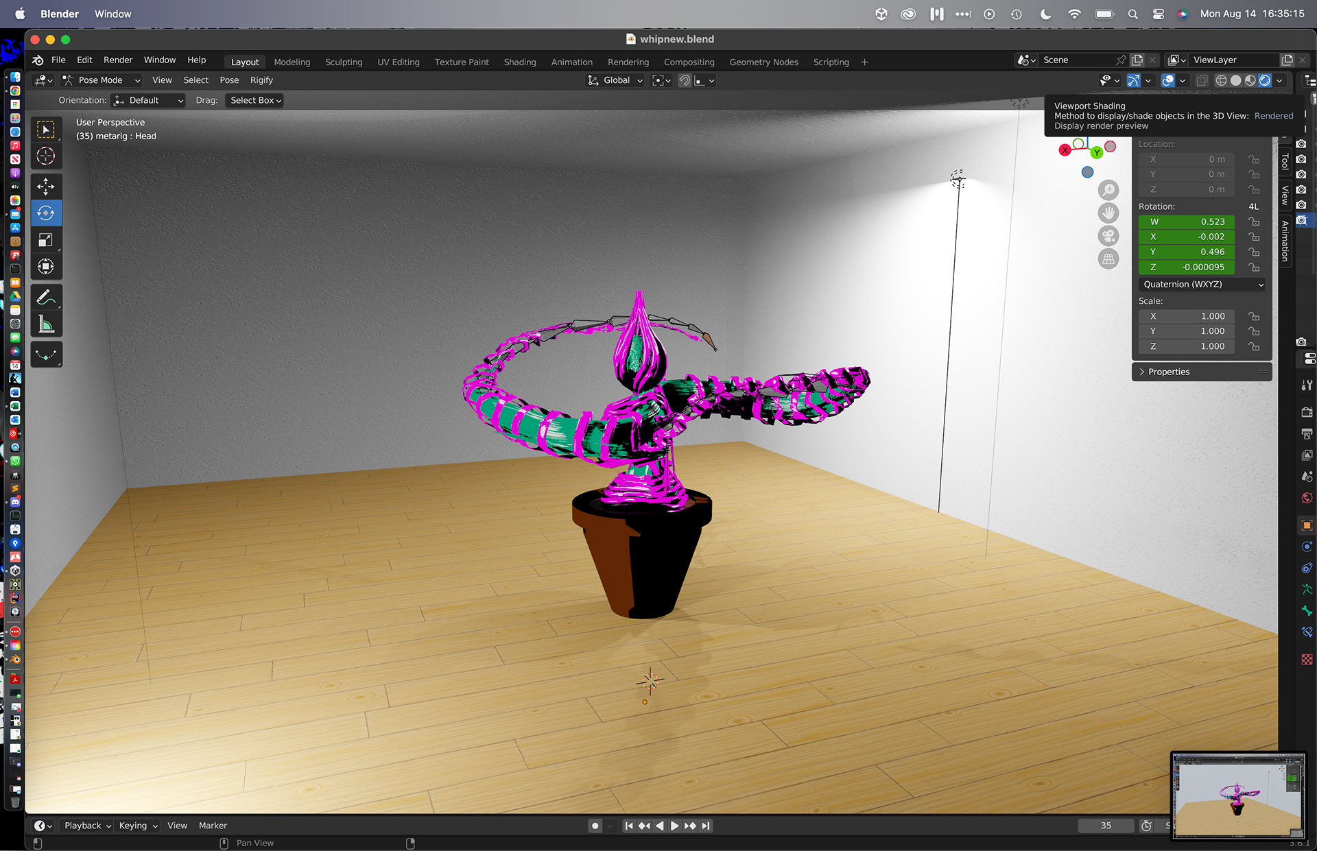 Model - Render Preview