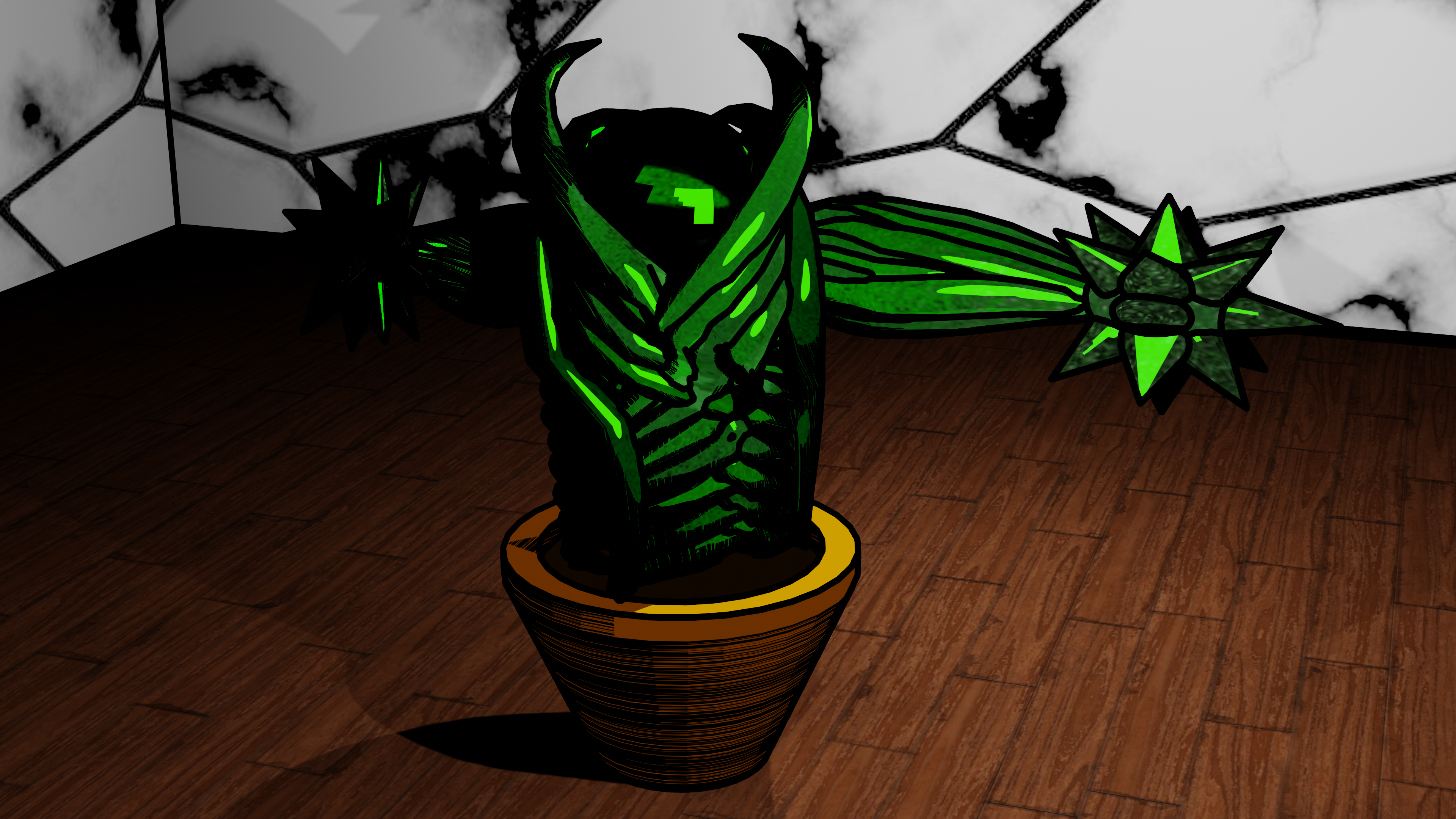 Club Weed Render