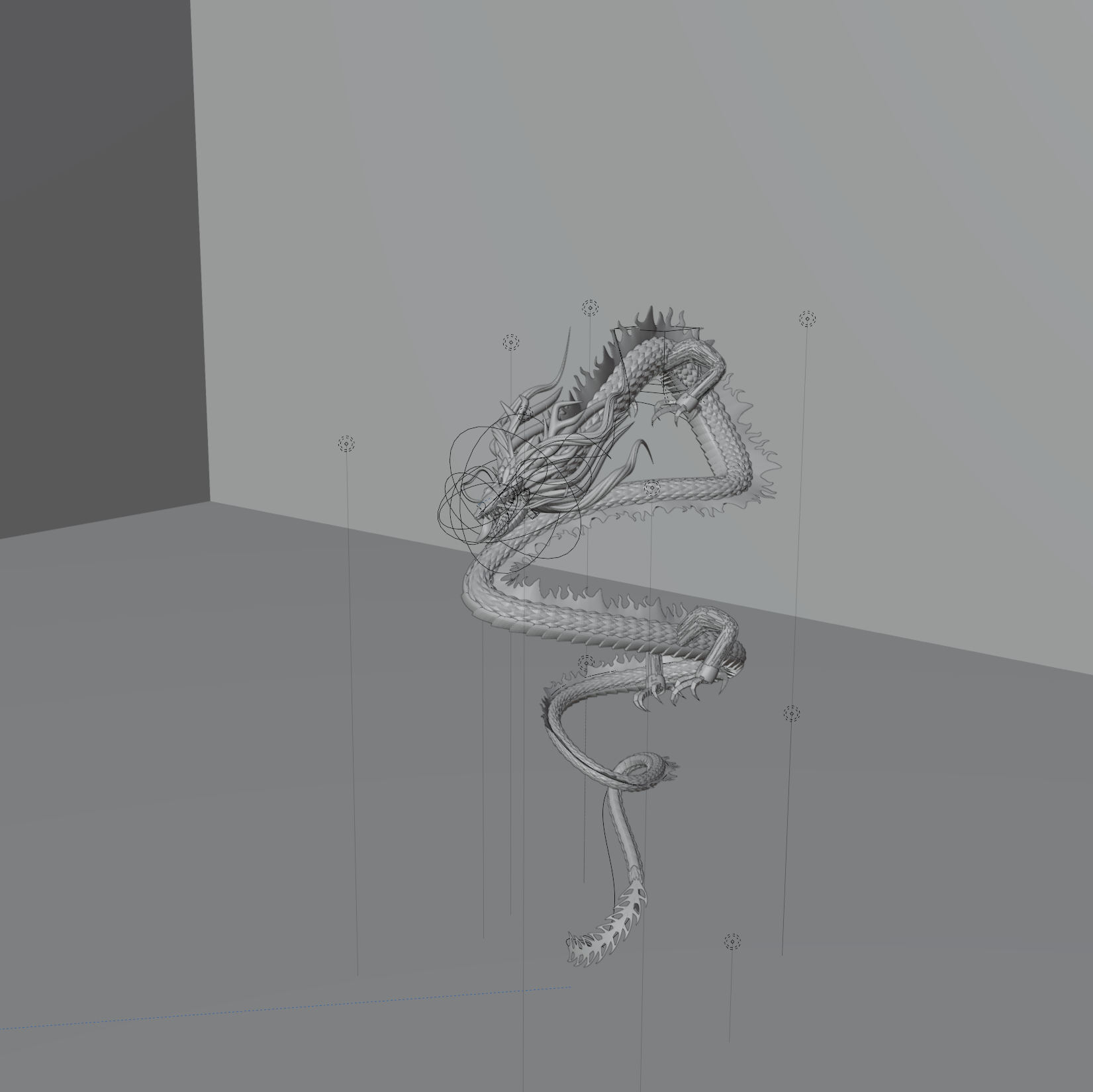 Dragon 1 - Flat Shading