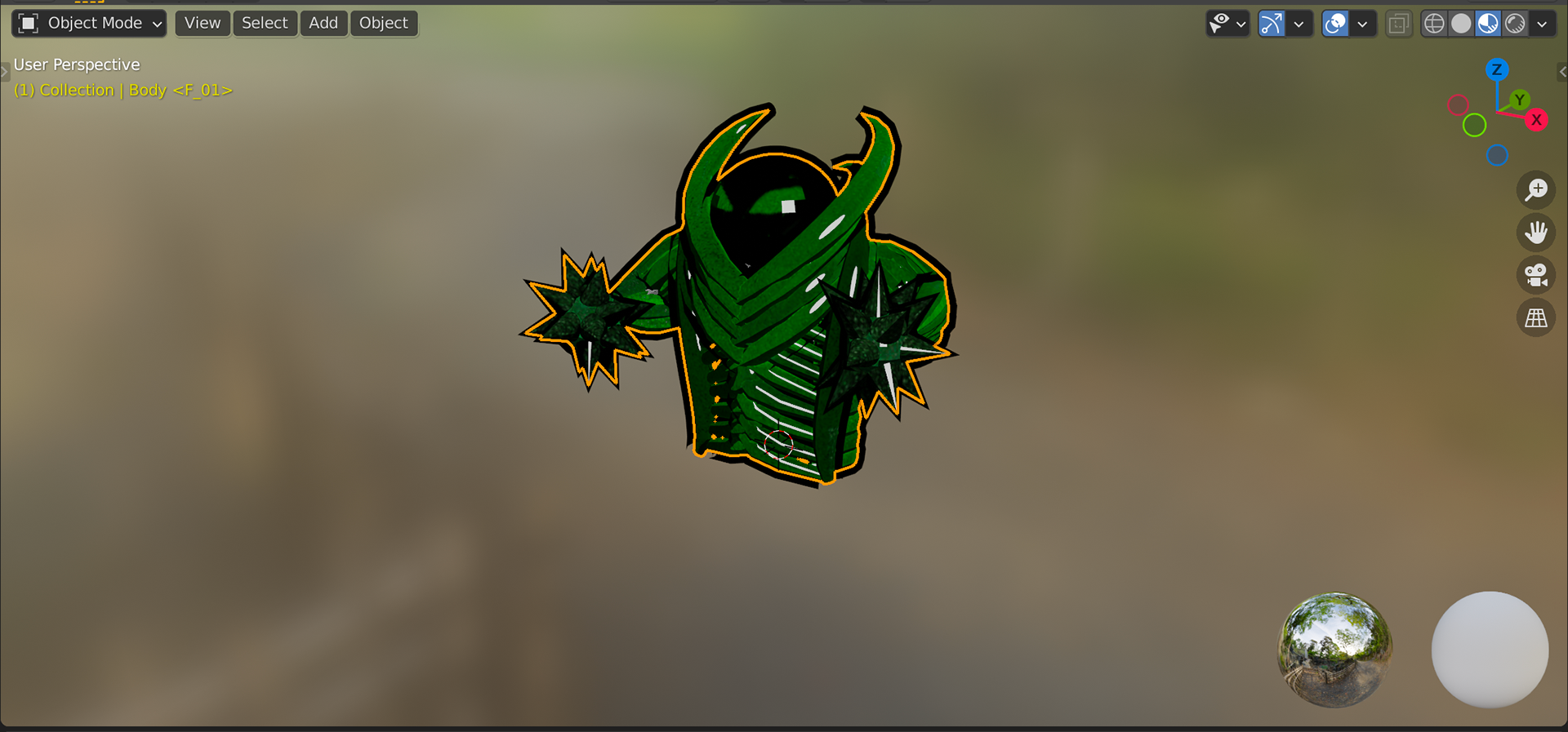 Club Weed shader preview