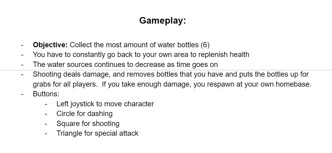 Gameplay on gamepad