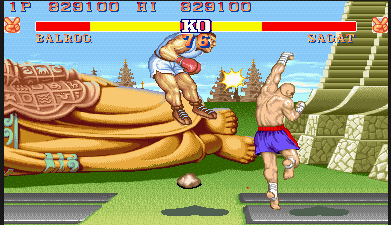 "Tiger Uppercut!" Uppercut pose