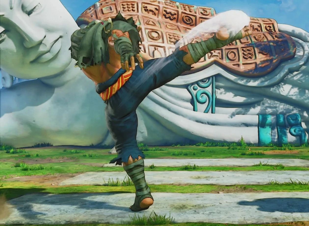 "Tiger Assault" Kick pose