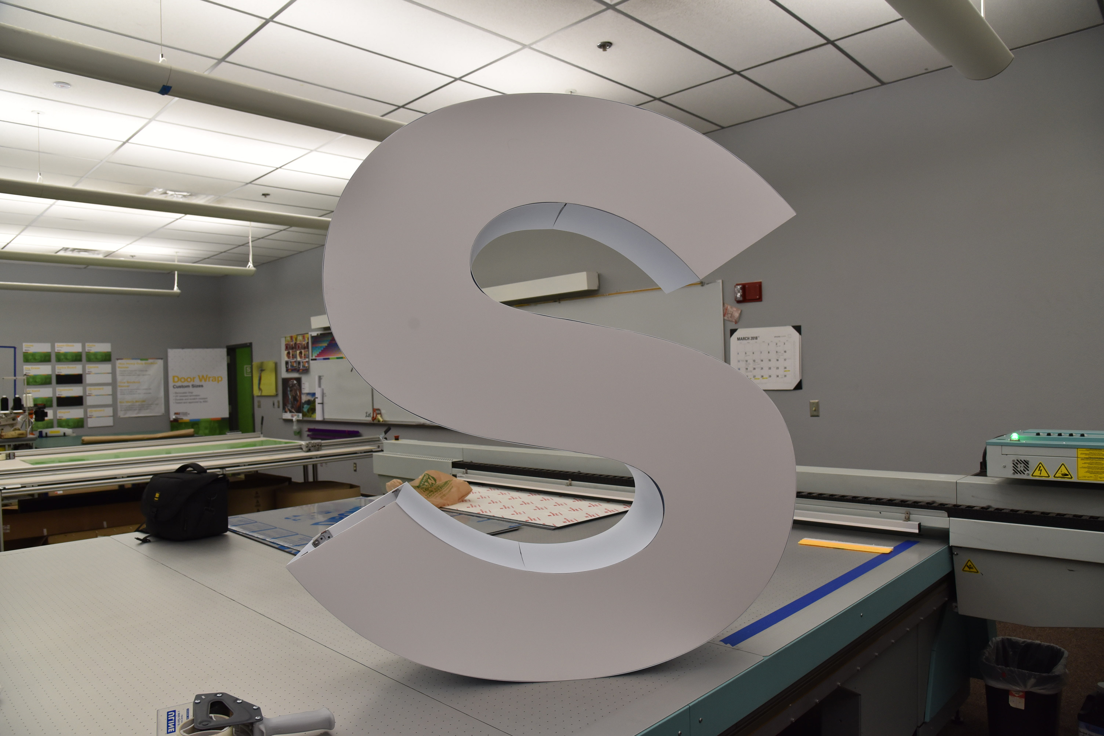 Nearly Completed "S" Prop